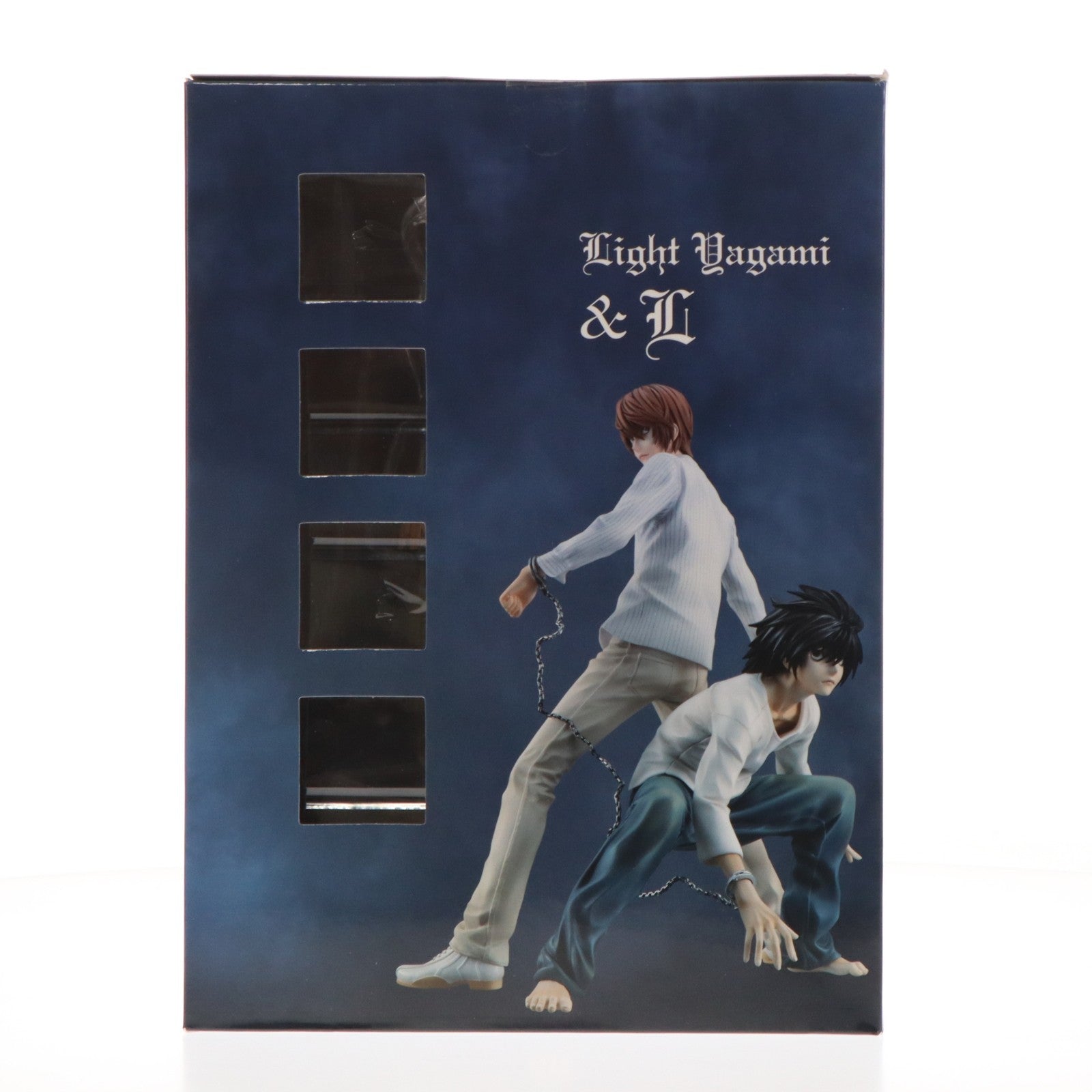 【中古即納】[FIG] G.E.M.シリーズ 夜神月&L(やがみらいと&エル) DEATH NOTE(デスノート) 完成品 フィギュア メガトレショップ&オンラインショップ限定 メガハウス(20190829)