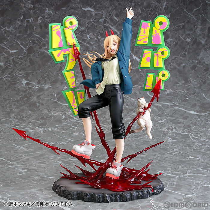 【中古即納】[FIG] パワー チェンソーマン 1/7 完成品 フィギュア Phat!(ファット・カンパニー)(20240731)