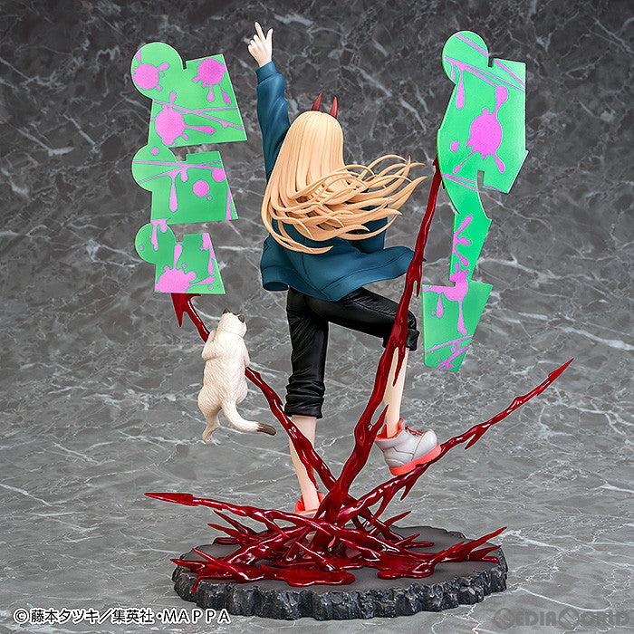 【中古即納】[FIG] パワー チェンソーマン 1/7 完成品 フィギュア Phat!(ファット・カンパニー)(20240731)