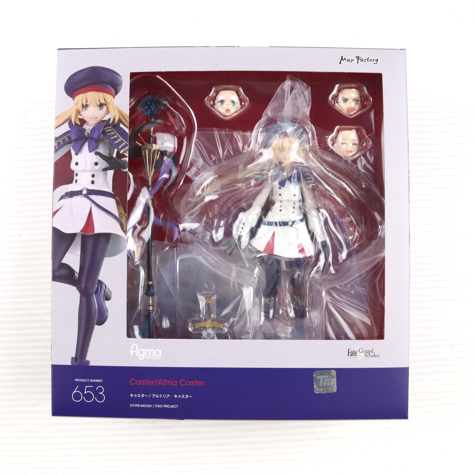 【中古即納】[FIG] グッドスマイルカンパニー公式ショップ特典付属 figma(フィグマ) 653 キャスター/アルトリア・キャスター Fate/Grand Order 完成品 可動フィギュア GOODSMILE ONLINE SHOP&Amazon.co.jp&あみあみ&一部オンライン限定 グッドスマイルカンパニー(20260228)