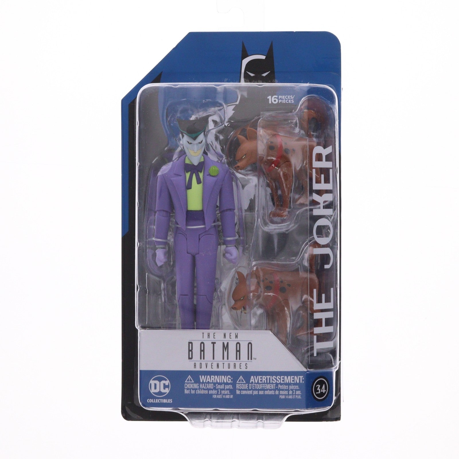 【中古即納】[FIG] DC アクションフィギュア #31 ジョーカー(ニュー・バットマン・アドベンチャーズ版) バットマン アニメイテッド 6インチ 完成品 可動フィギュア(DC-BA #31) DCコレクティブルズ(20161130)
