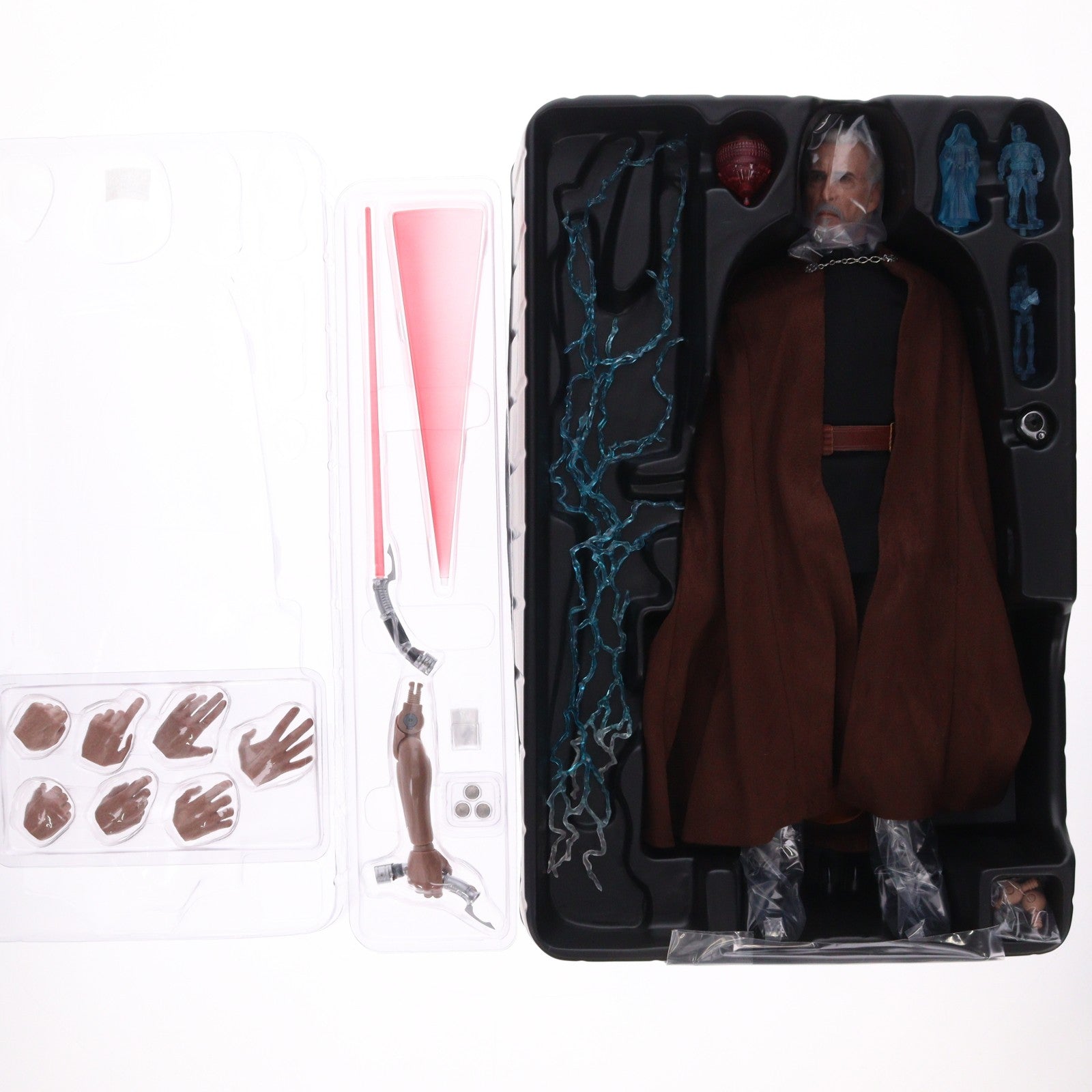 【中古即納】[FIG] ムービー・マスターピース ドゥークー伯爵 STAR WARS(スター・ウォーズ) エピソード2/クローンの攻撃 1/6 完成品 可動フィギュア(MM#496) ホットトイズ(20190927)