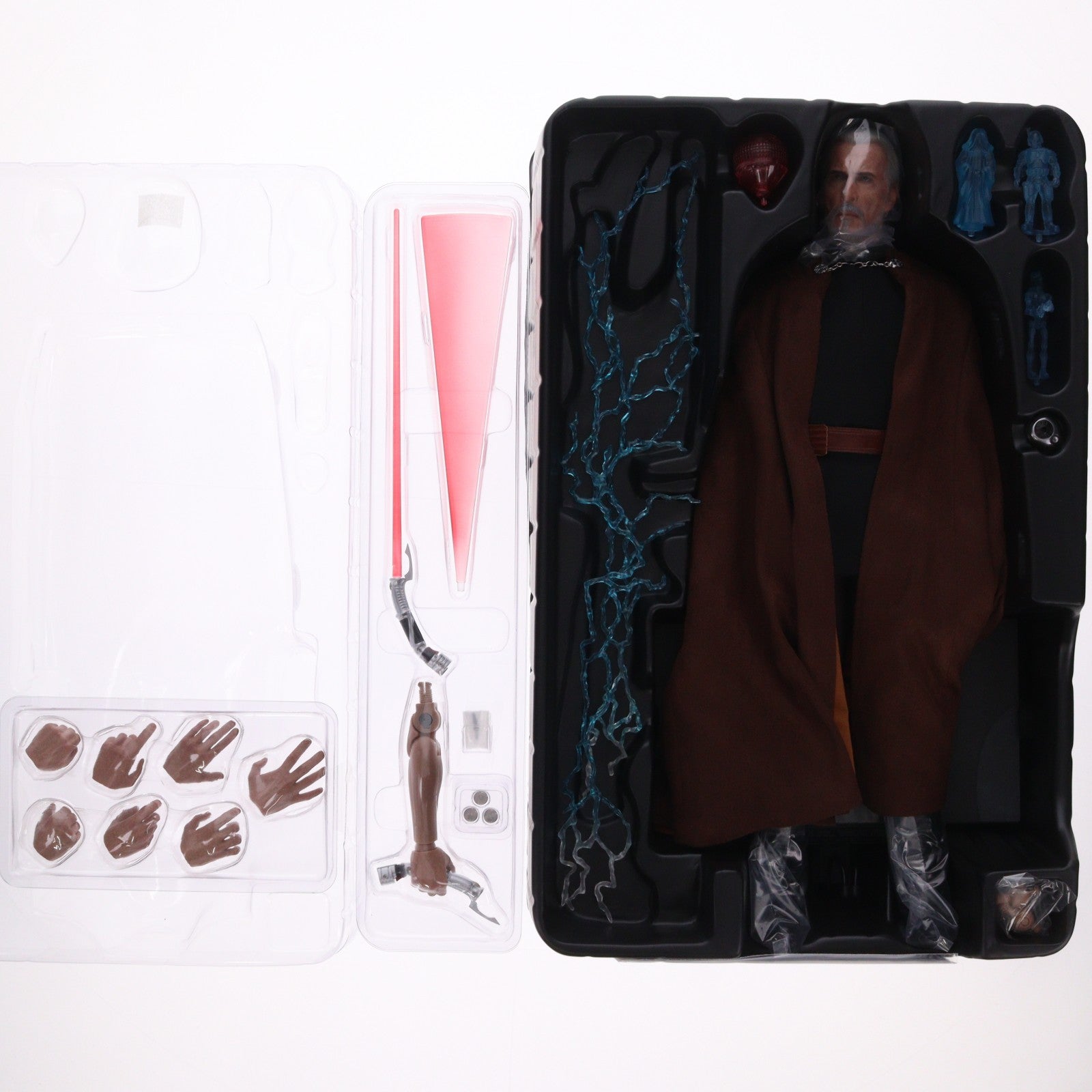 【中古即納】[FIG] ムービー・マスターピース ドゥークー伯爵 STAR WARS(スター・ウォーズ) エピソード2/クローンの攻撃 1/6 完成品 可動フィギュア(MM#496) ホットトイズ(20190927)