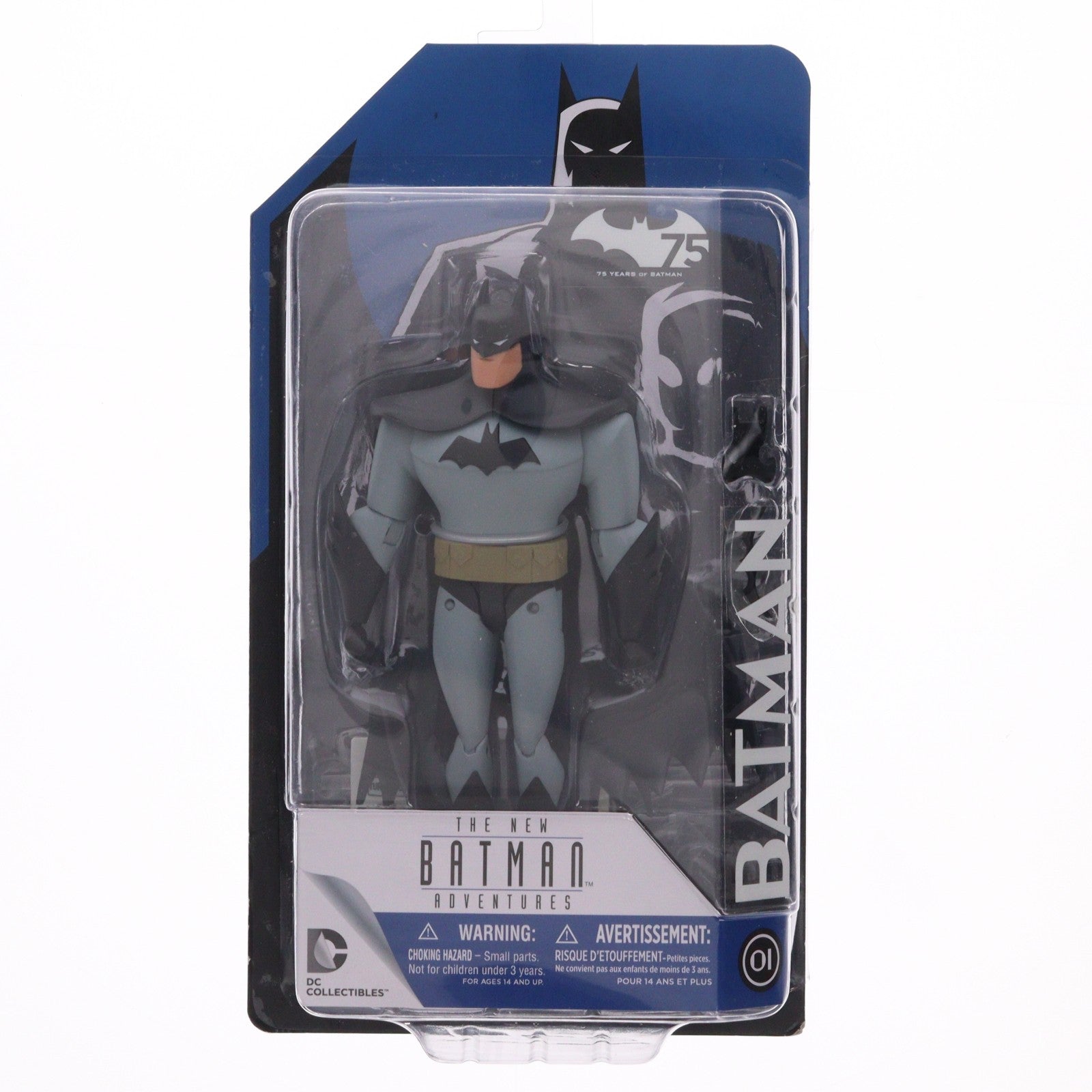 【中古即納】[FIG] DC アクションフィギュア #01 バットマン(ニュー・バットマン・アドベンチャーズ版) バットマン アニメイテッド 完成品 6インチ・アクションフィギュア(DC-BA#01) DCコレクタブルズ(DCダイレクト)(20141231)