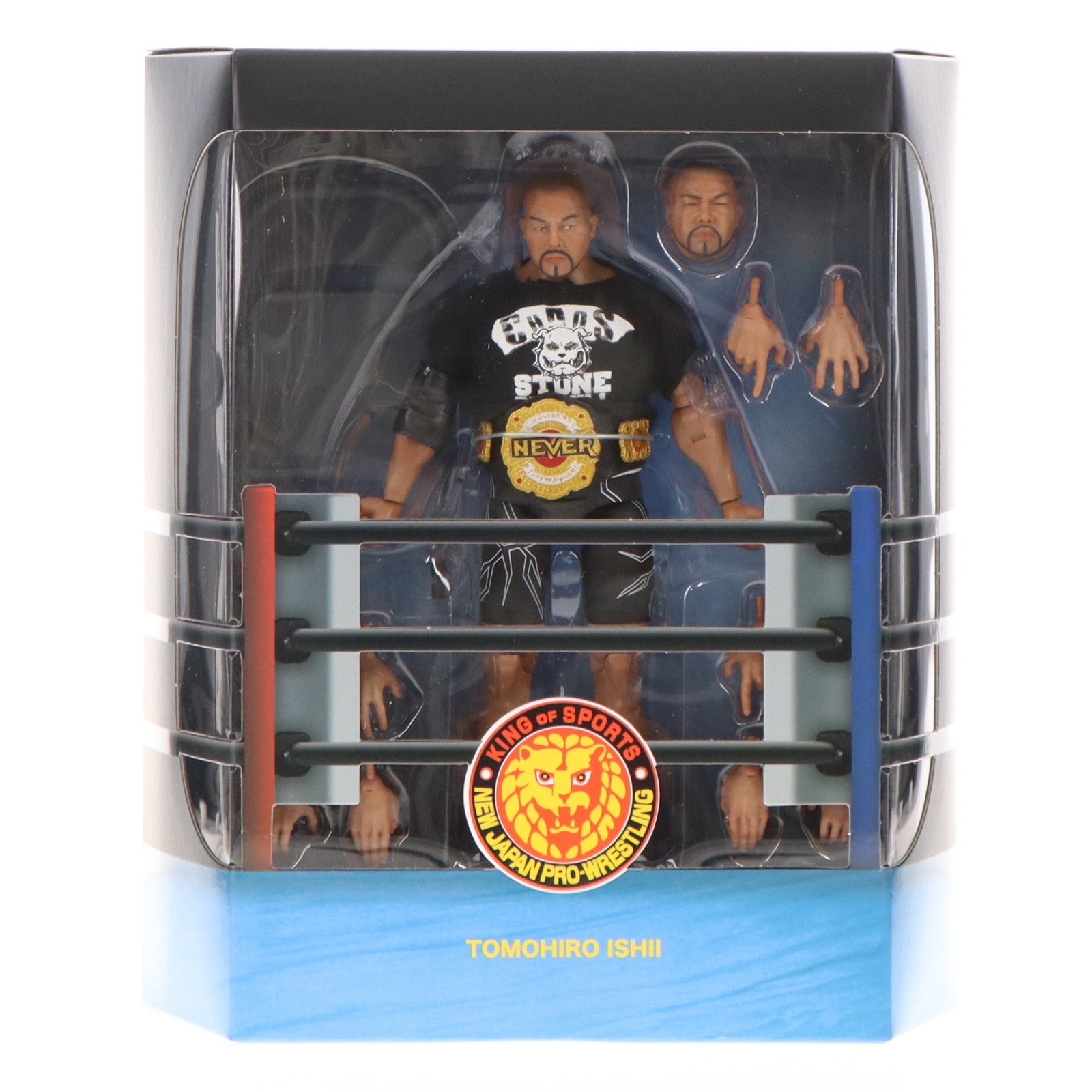 【中古即納】[FIG] 石井智宏(いしいともひろ) 新日本プロレス アルティメイト 7インチ 完成品 アクションフィギュア シリーズ1(海外流通版) スーパー7(20210530)