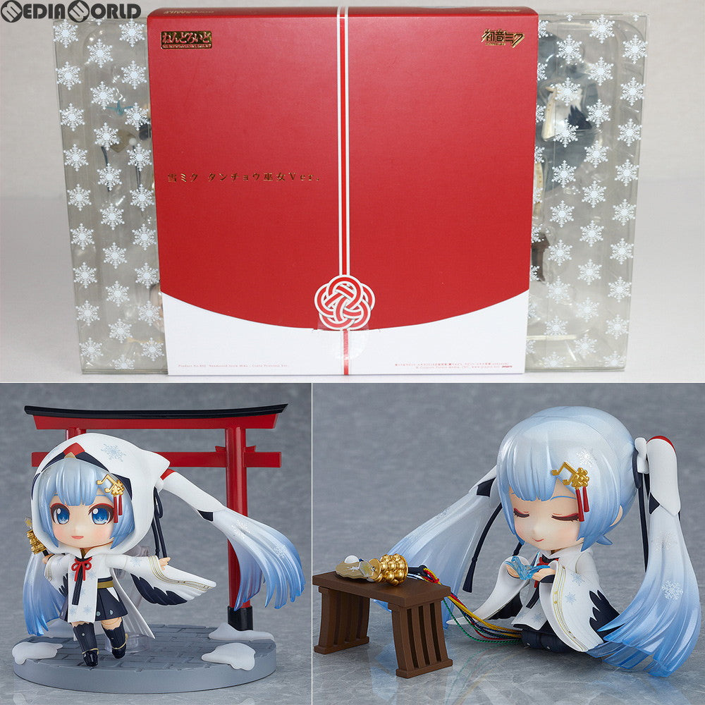 【中古即納】[FIG] ねんどろいど 850 雪ミク タンチョウ巫女Ver. キャラクター・ボーカル・シリーズ01 初音ミク 完成品 可動フィギュア ワンフェス2018冬&第69回さっぽろ雪まつり&GOODSMILE ONLINE SHOP限定 グッドスマイルカンパニー(20180210)