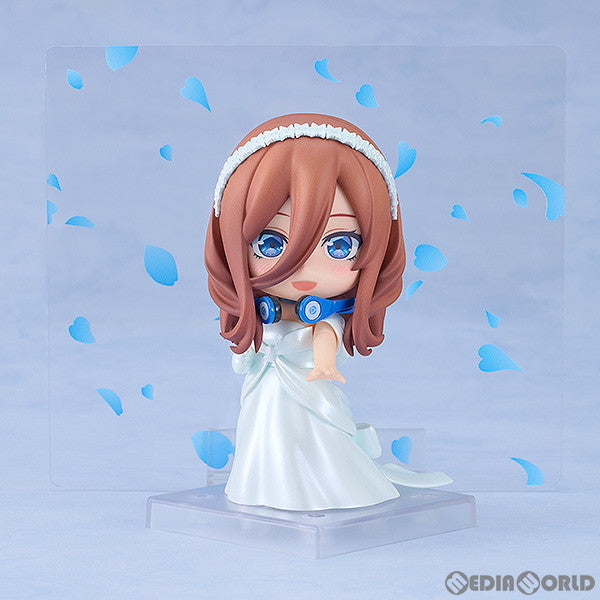【中古即納】[FIG] ねんどろいど 2374 中野三玖(なかのみく) ウエディングドレスVer. 五等分の花嫁∽ 完成品 可動フィギュア グッドスマイルカンパニー(20240627)