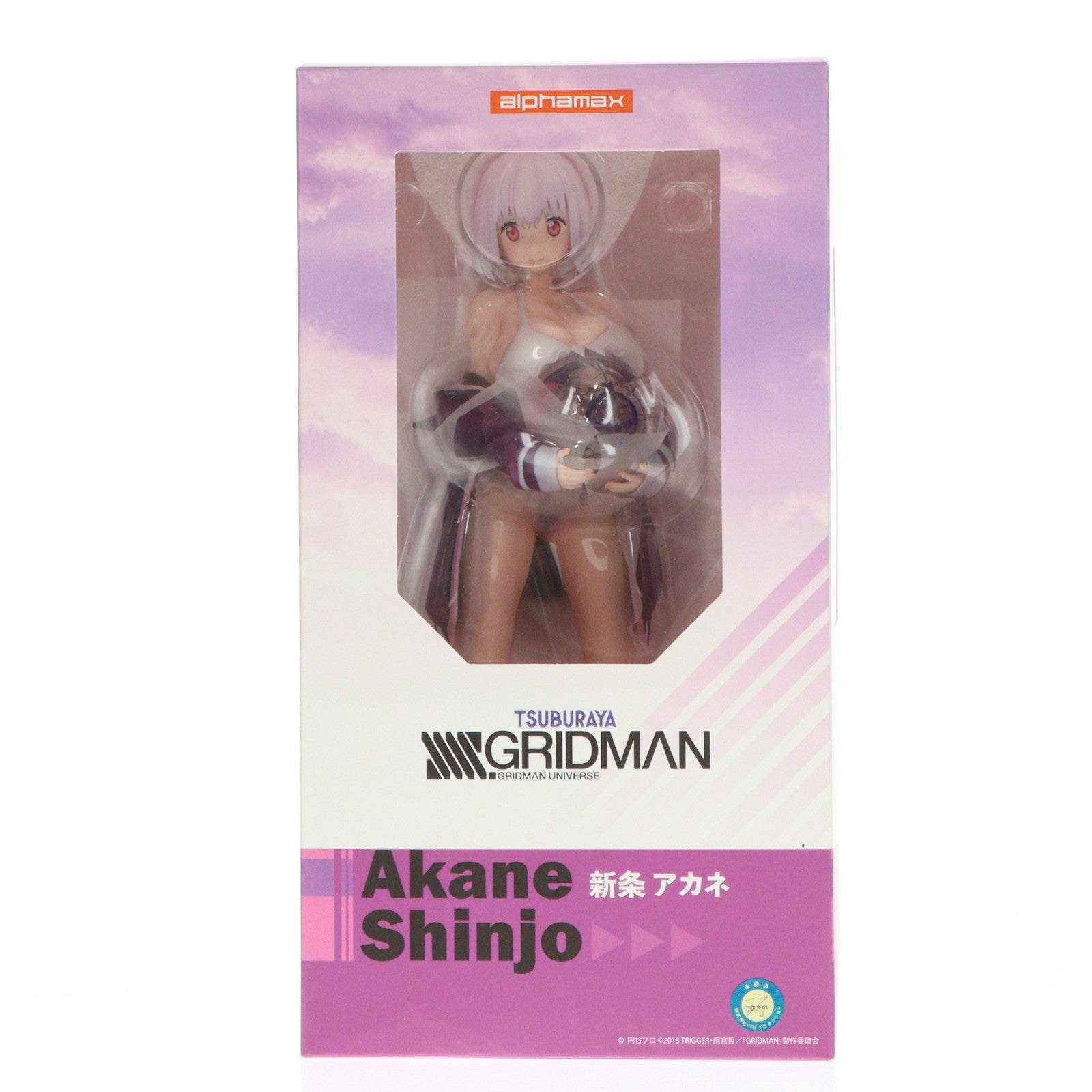 【中古即納】[FIG] 新条アカネ(しんじょうあかね) SSSS.GRIDMAN(グリッドマン) 1/7 完成品 フィギュア(AX-0298) アルファマックス(20260131)
