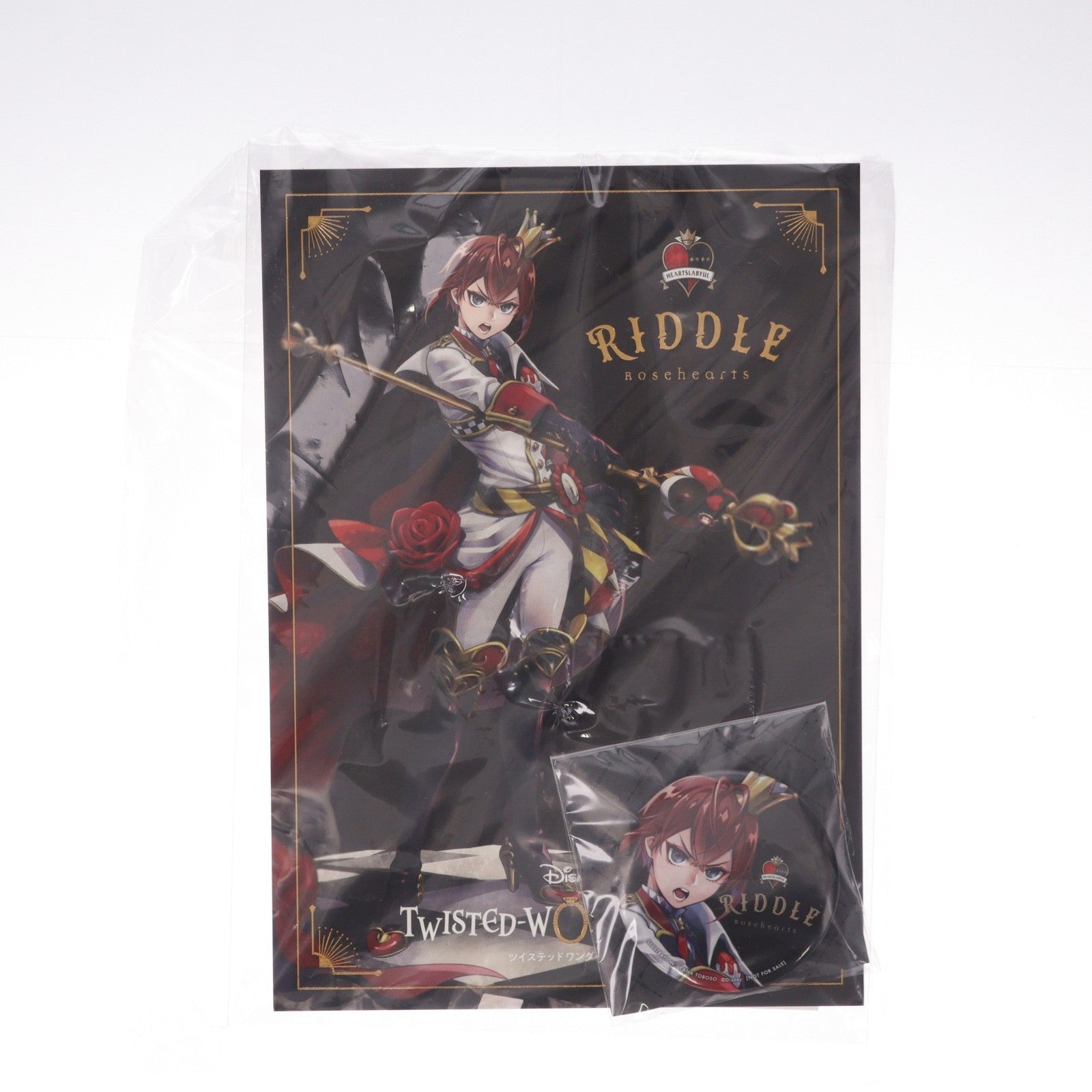 【中古即納】[FIG] ANIPLEX+限定 特典缶バッジ&ポストカード付属 リドル・ローズハート ディズニー ツイステッドワンダーランド 1/8 完成品 フィギュア アニプレックス(20210630)