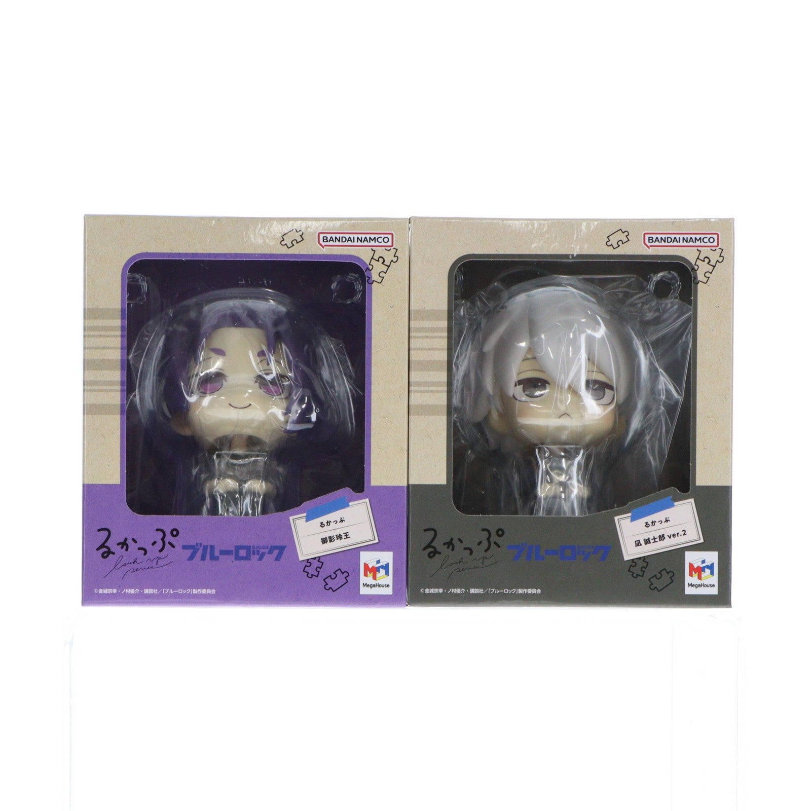【中古即納】[FIG] るかっぷ 凪誠士郎ver.2&御影玲王(なぎせいしろう&みかげれお) 豪華セット ブルーロック 完成品 フィギュア メガハウス(20240927)