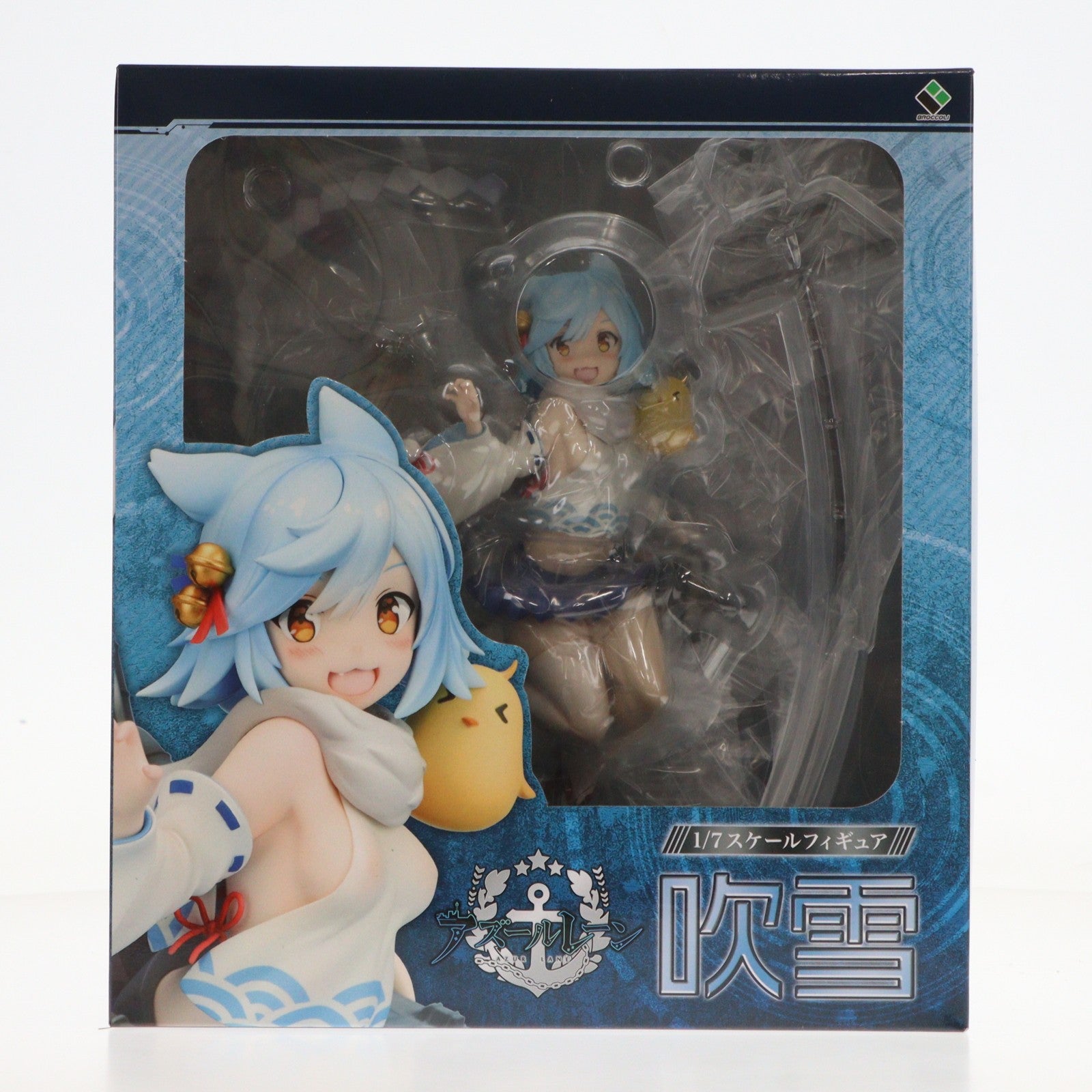 【中古即納】[FIG] 吹雪(ふぶき) アズールレーン 1/7 完成品 フィギュア ブロッコリー(20200426)
