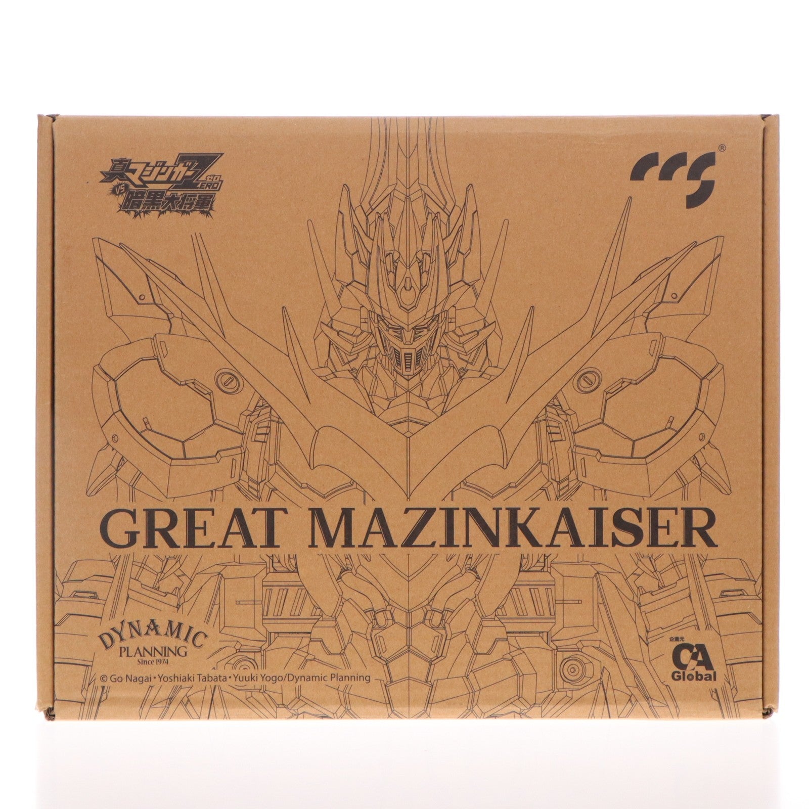 【中古即納】[FIG] 鉄魄(MORTAL MIND)シリーズ グレートマジンカイザー 真マジンガーZERO vs 暗黒大将軍 完成品 合金可動フィギュア C&A Global Ltd.×CCSTOYS(20230629)