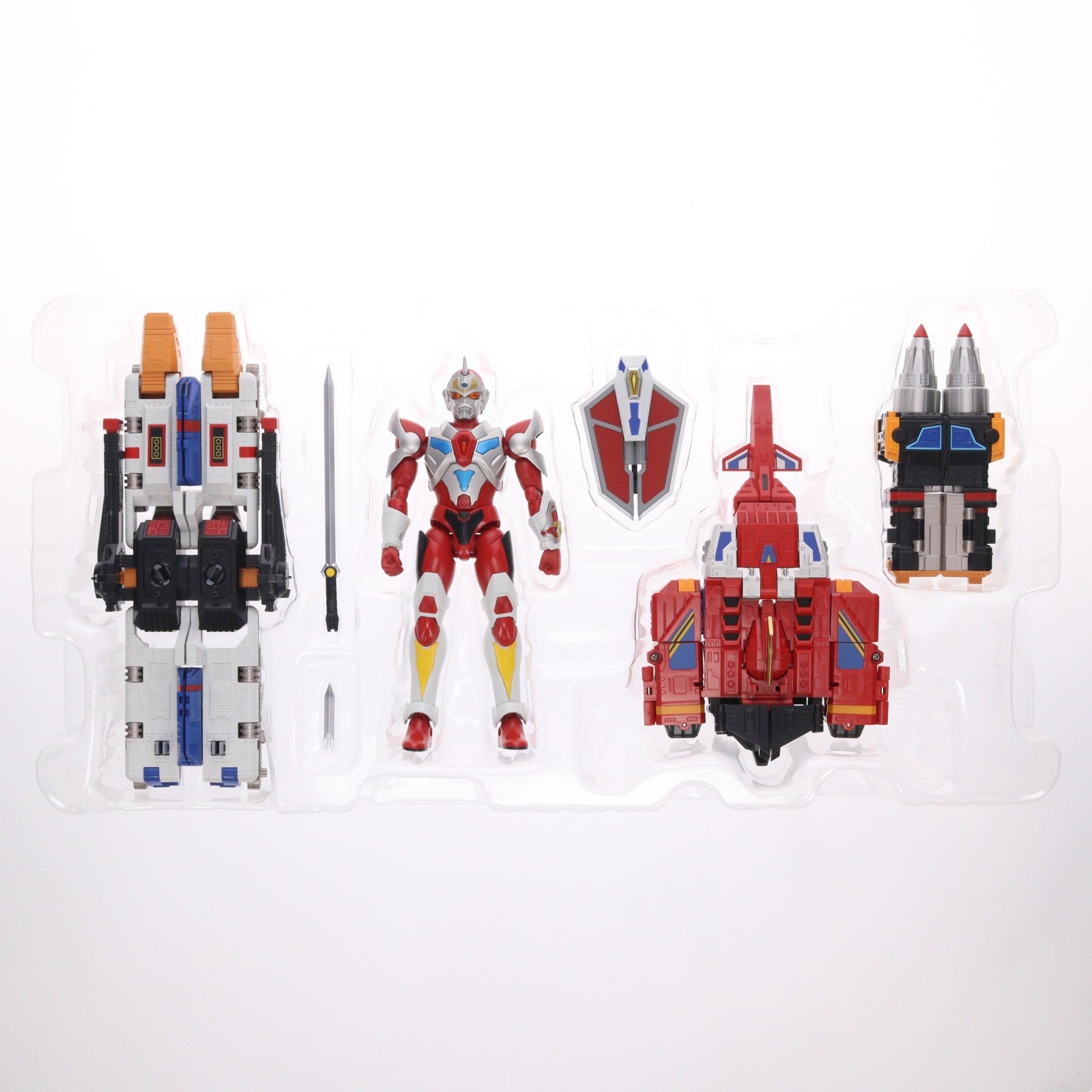 【中古即納】[FIG] THE合体 合体超神サンダーグリッドマン 電光超人グリッドマン 完成品 可動フィギュア グッドスマイルカンパニー(20211001)