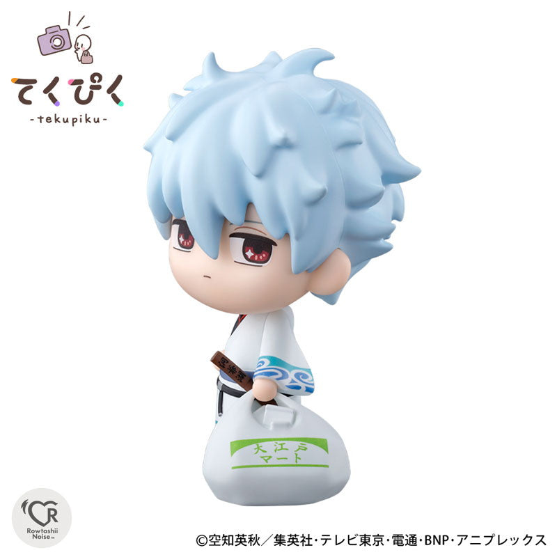 【中古即納】[FIG] (再販) Rowtashii Noise(ロウタシーノイズ) てくぴく 坂田銀時(さかたぎんとき) 銀魂 完成品 フィギュア バンダイスピリッツ(20251220)