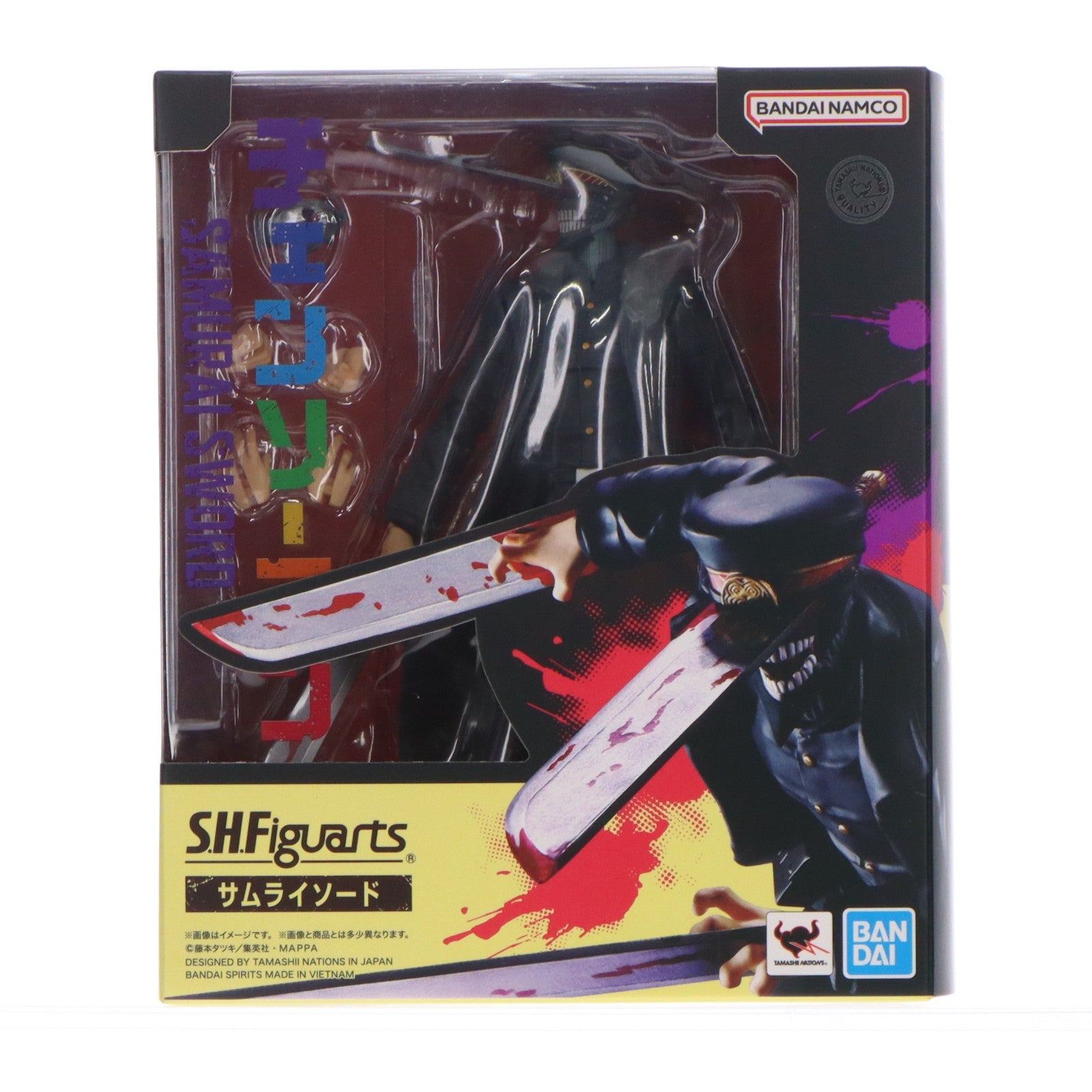 【中古即納】[FIG] S.H.Figuarts(フィギュアーツ) サムライソード チェンソーマン 完成品 可動フィギュア バンダイスピリッツ(20230729)