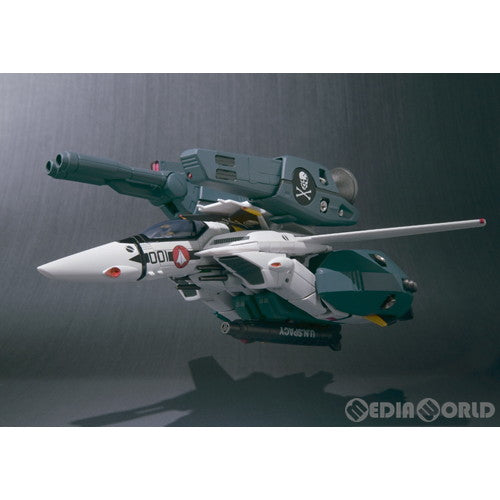 【中古即納】[FIG] VF HI-METAL VF-1S ストライクバルキリー(ロイ・フォッカー機) 超時空要塞マクロス 愛・おぼえていますか 1/100 完成品 フィギュア バンダイ(20101120)