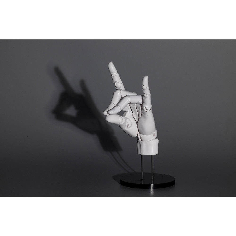 【中古即納】[FIG] ARTIST SUPPORT ITEM ハンドモデル/L -WHITE- 1/1 完成品 可動フィギュア(AT008) コトブキヤ(20241030)