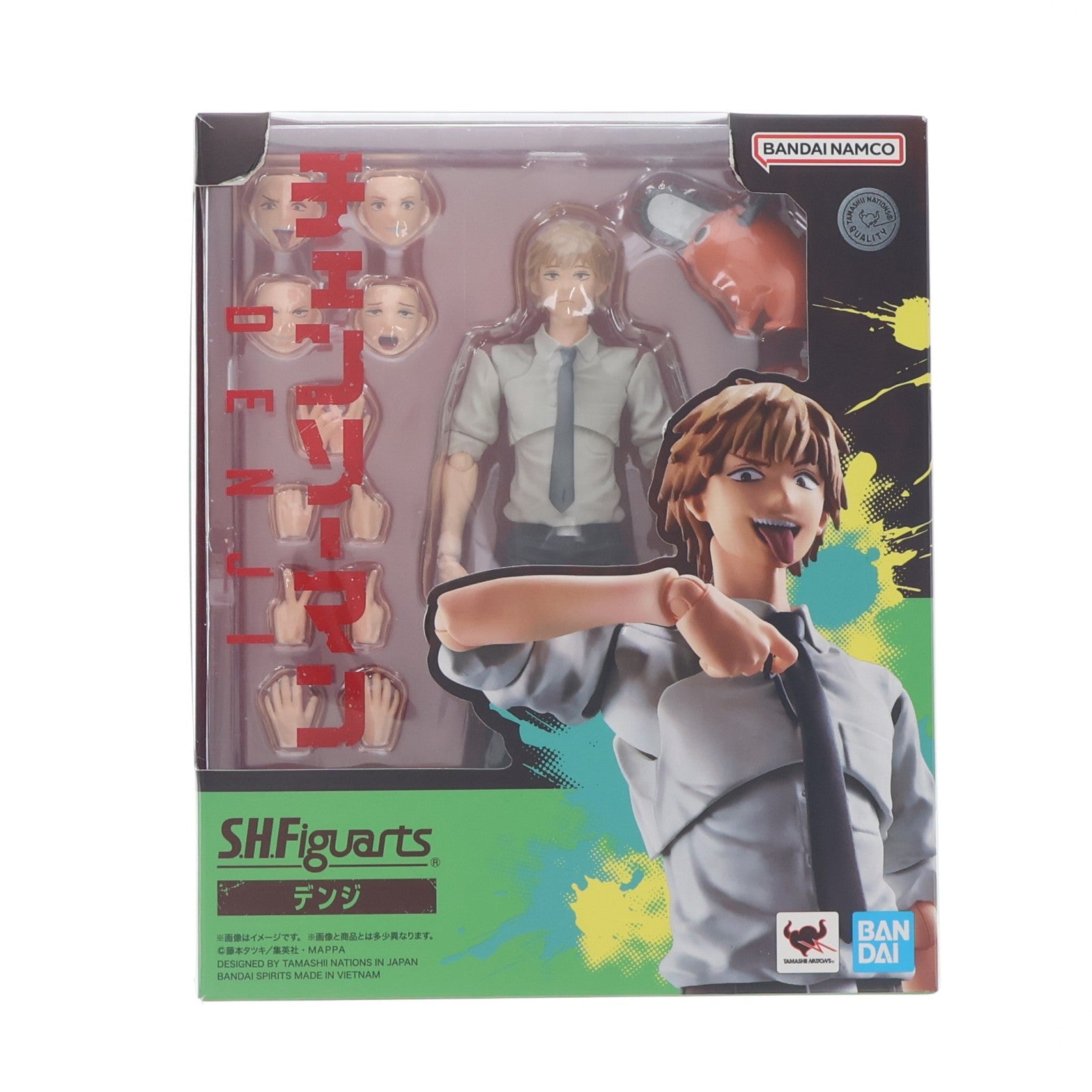 【中古即納】[FIG] S.H.Figuarts(フィギュアーツ) デンジ チェンソーマン 完成品 可動フィギュア バンダイスピリッツ(20240223)