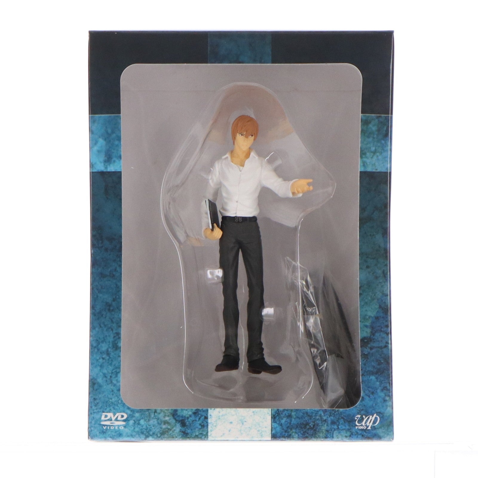 【中古即納】[FIG] (フィギュア単品) 夜神月(やがみらいと) DEATH NOTE(デスノート) DVD2巻 初回限定版同梱品 完成品 フィギュア バップ(20070124)