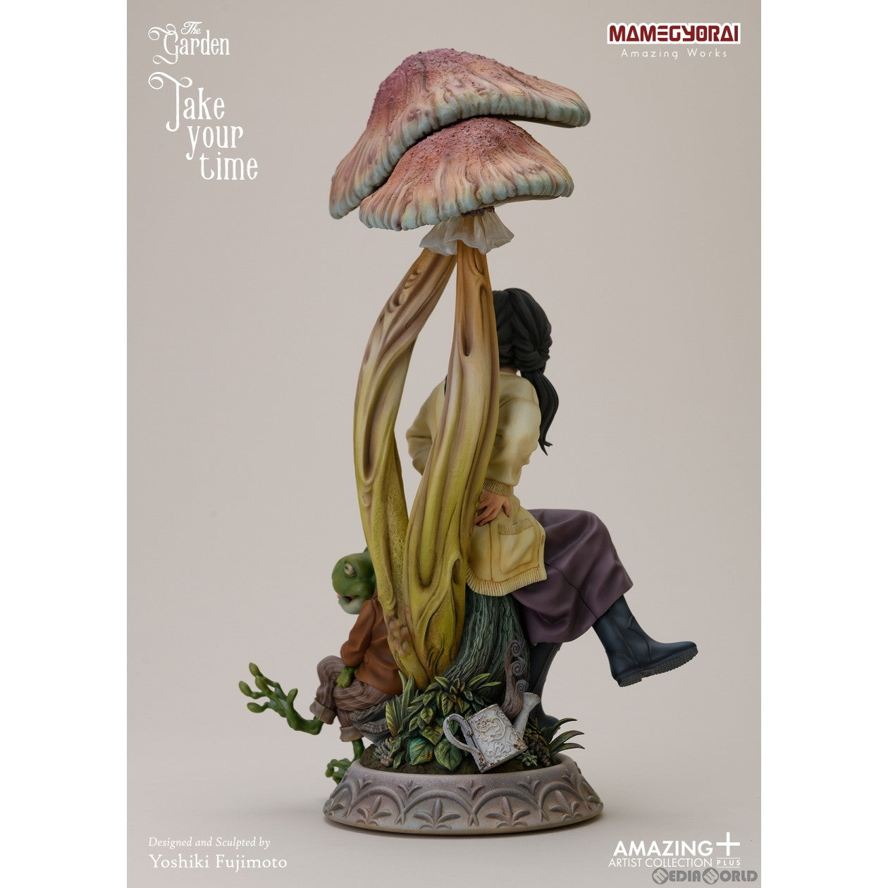【中古即納】[FIG] Amazing Artist Collection+/ 藤本圭紀: The Garden ～Take your time～ スタチュー 完成品 フィギュア 豆魚雷(20230622)