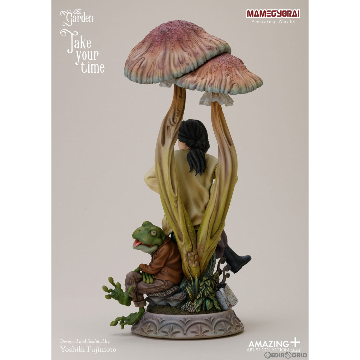 【中古即納】[FIG] Amazing Artist Collection+/ 藤本圭紀: The Garden ～Take your time～ スタチュー 完成品 フィギュア 豆魚雷(20230622)