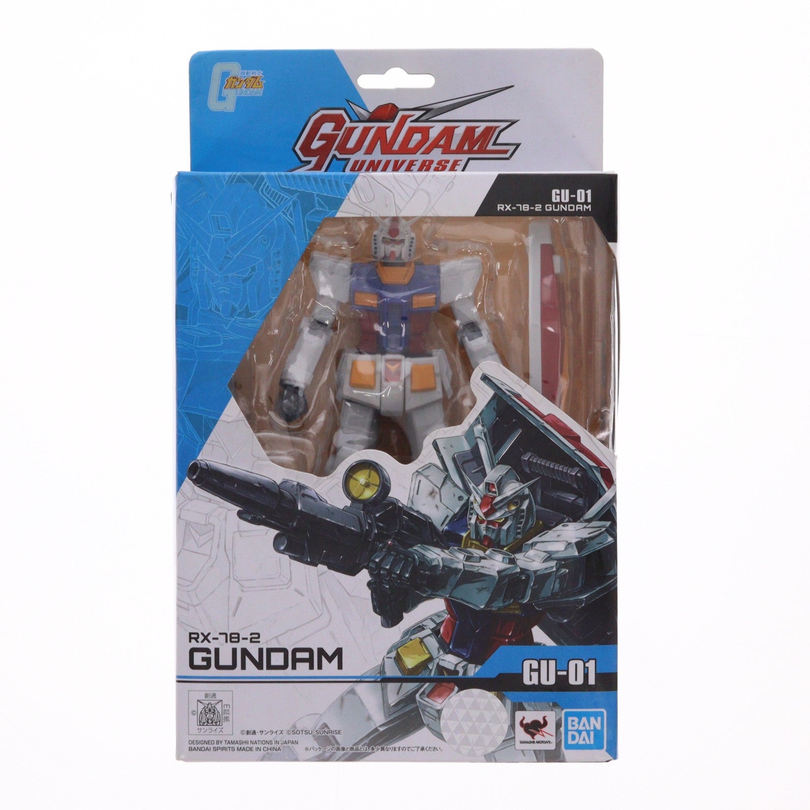 【中古即納】[FIG] GUNDAM UNIVERSE(ガンダムユニバース) RX-78-2 GUNDAM 機動戦士ガンダム 完成品 可動フィギュア バンダイスピリッツ(20190615)