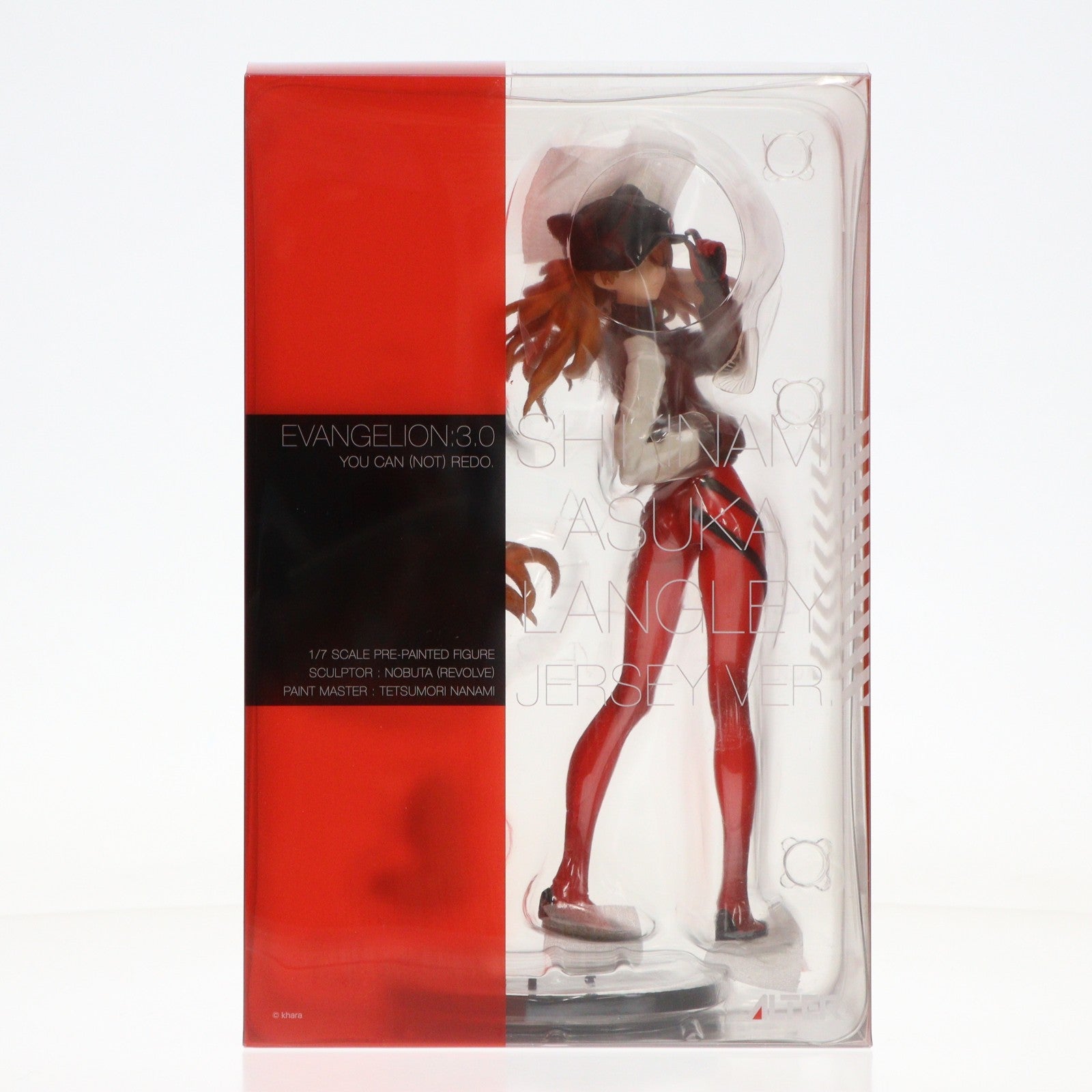 【中古即納】[FIG] EVA GLOBAL限定復刻 式波・アスカ・ラングレー ジャージVer. ヱヴァンゲリヲン新劇場版:Q 1/7 完成品 フィギュア アルター(20150430)