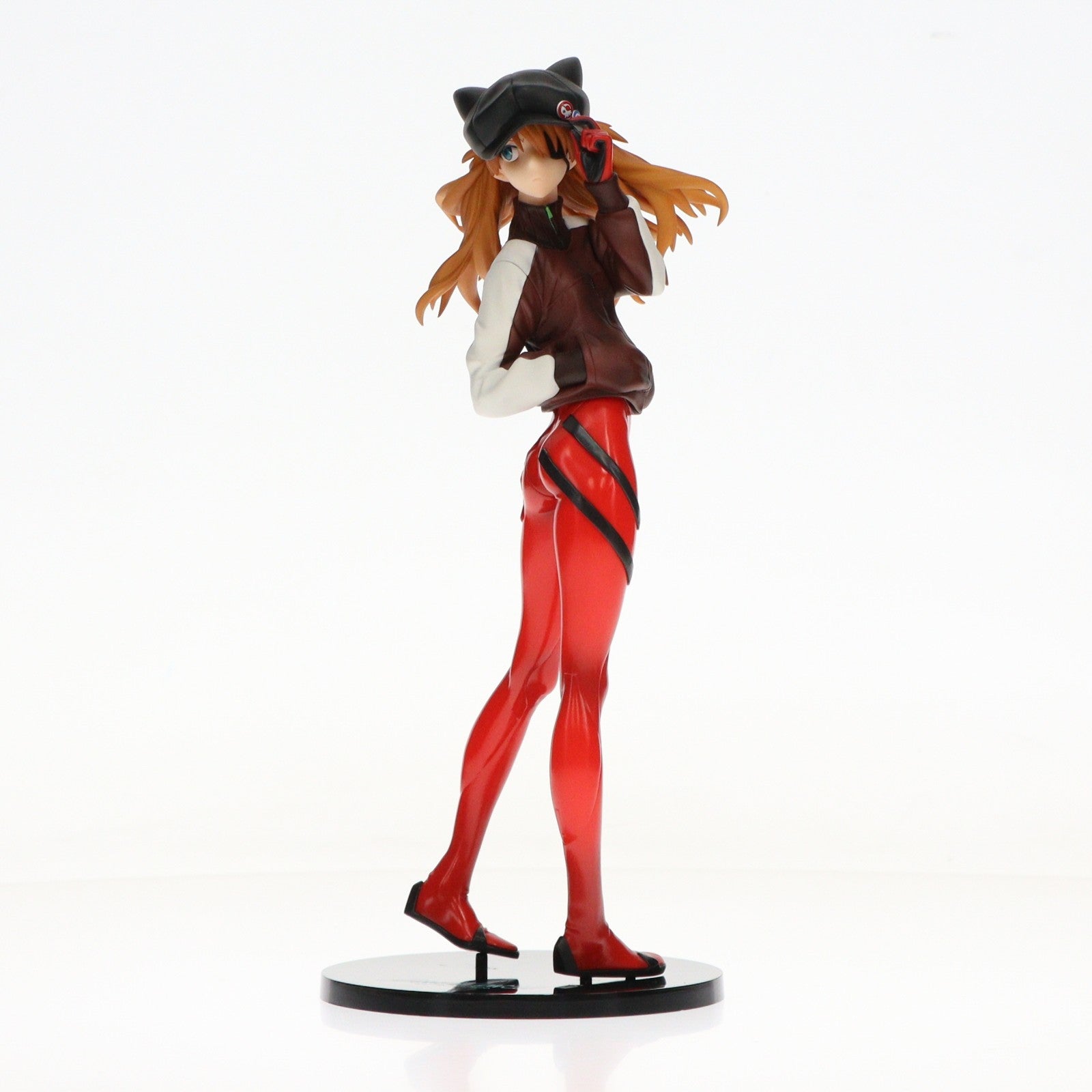 【中古即納】[FIG] EVA GLOBAL限定復刻 式波・アスカ・ラングレー ジャージVer. ヱヴァンゲリヲン新劇場版:Q 1/7 完成品 フィギュア アルター(20150430)