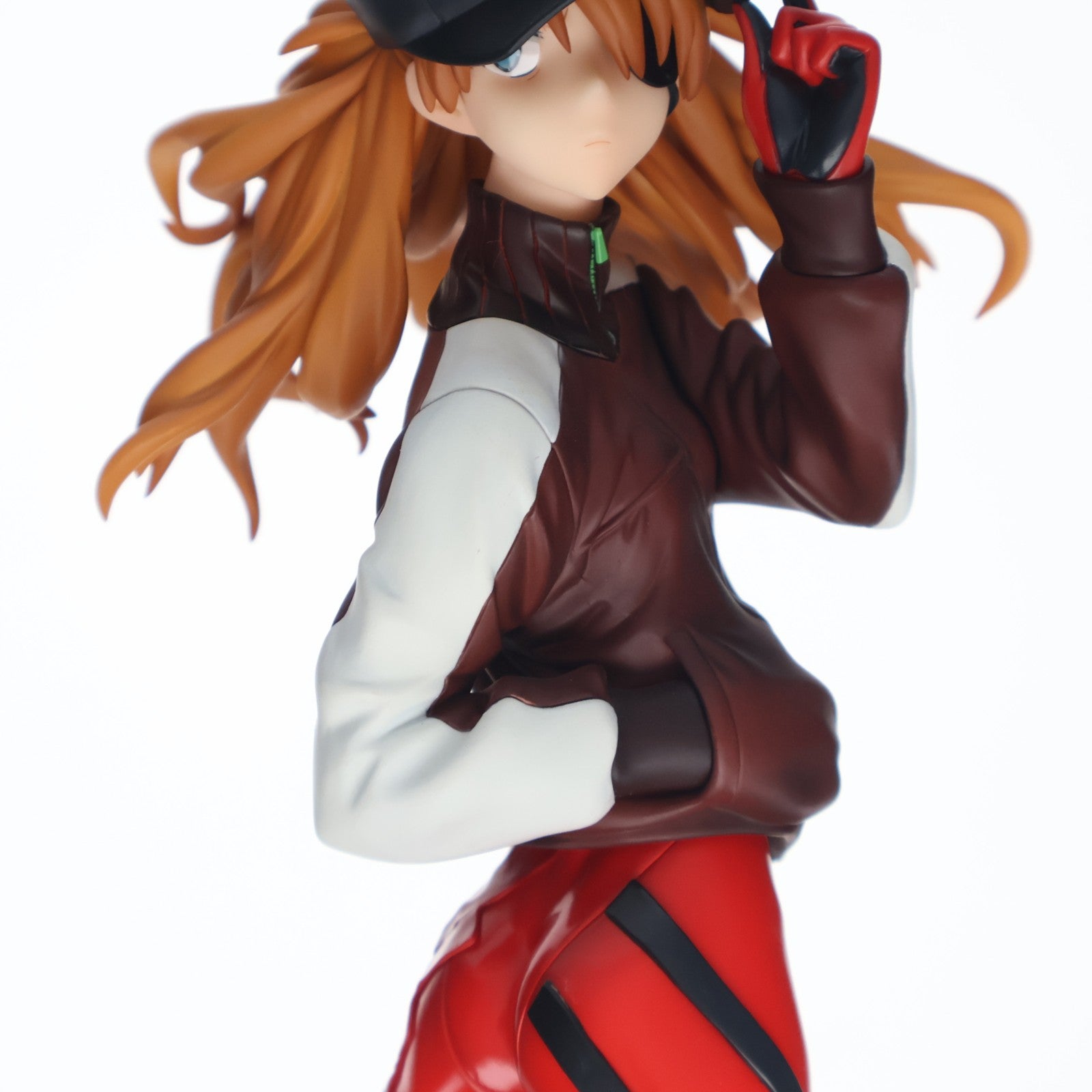 【中古即納】[FIG] EVA GLOBAL限定復刻 式波・アスカ・ラングレー ジャージVer. ヱヴァンゲリヲン新劇場版:Q 1/7 完成品 フィギュア アルター(20150430)