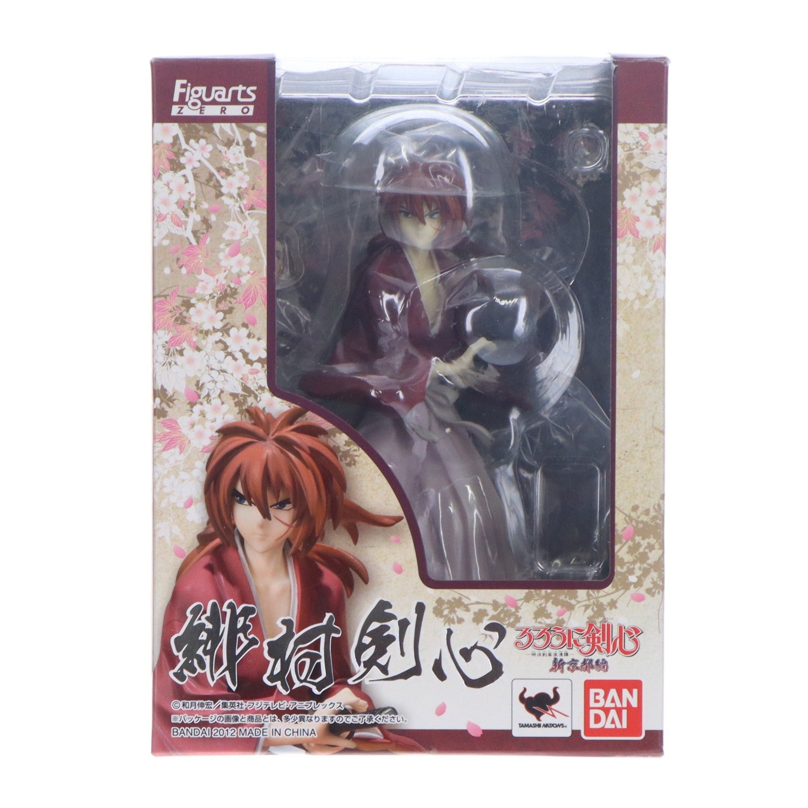 【中古即納】[FIG] フィギュアーツZERO 緋村剣心(ひむらけんしん) るろうに剣心-明治剣客浪漫譚- 完成品フィギュア バンダイ(20120428)