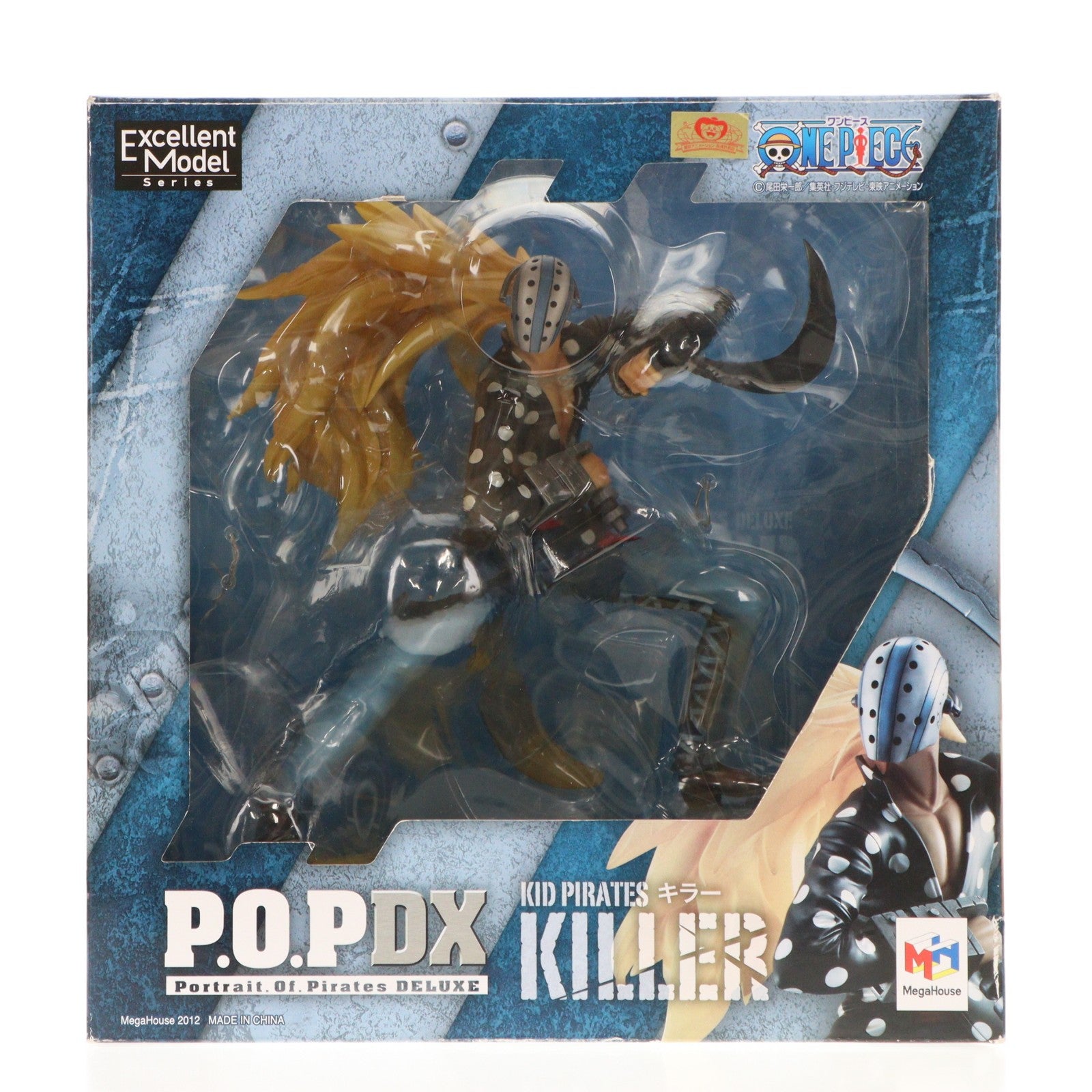 【中古即納】[FIG] Portrait.Of.Pirates P.O.P NEO-DX キラー ONE PIECE(ワンピース) 1/8 完成品 フィギュア メガハウス(20121229)