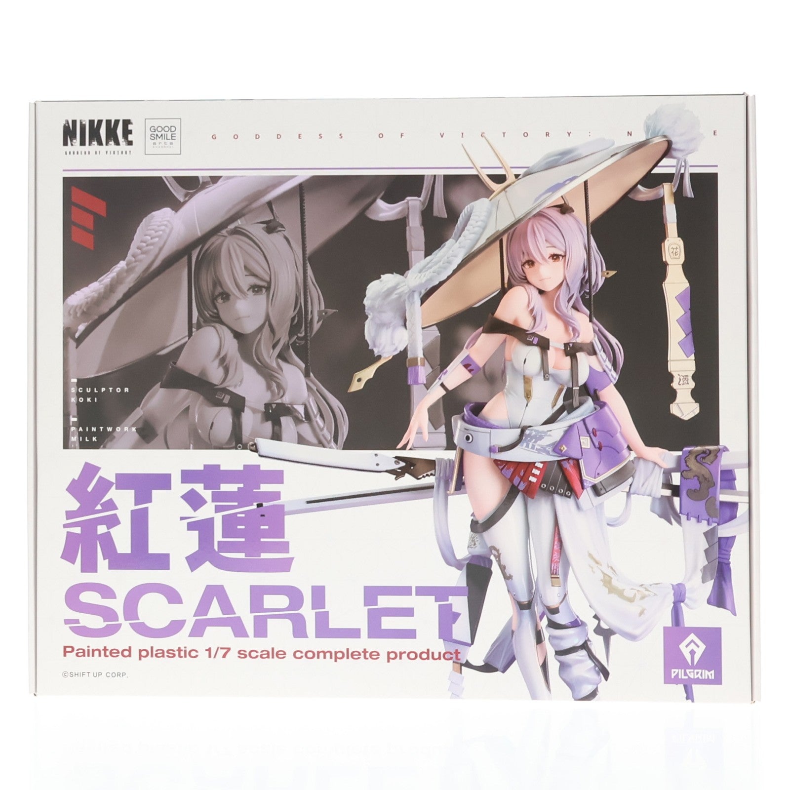 【中古即納】[FIG] グッドスマイルカンパニー公式ショップ特典付属 紅蓮(ぐれん) 勝利の女神:NIKKE(ニケ) 1/7 完成品 フィギュア グッドスマイルアーツ上海(20250619)