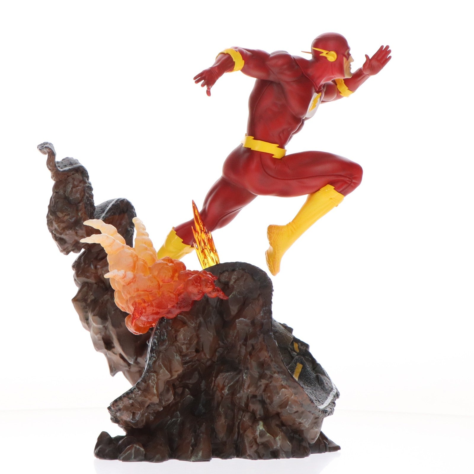 【中古即納】[FIG] 「アートスケール」 フラッシュ(アンリーシュド)[コミック] アイアン・スタジオ スタチュー 『DC』 1/10 完成品 フィギュア アイアンスタジオ(20251231)