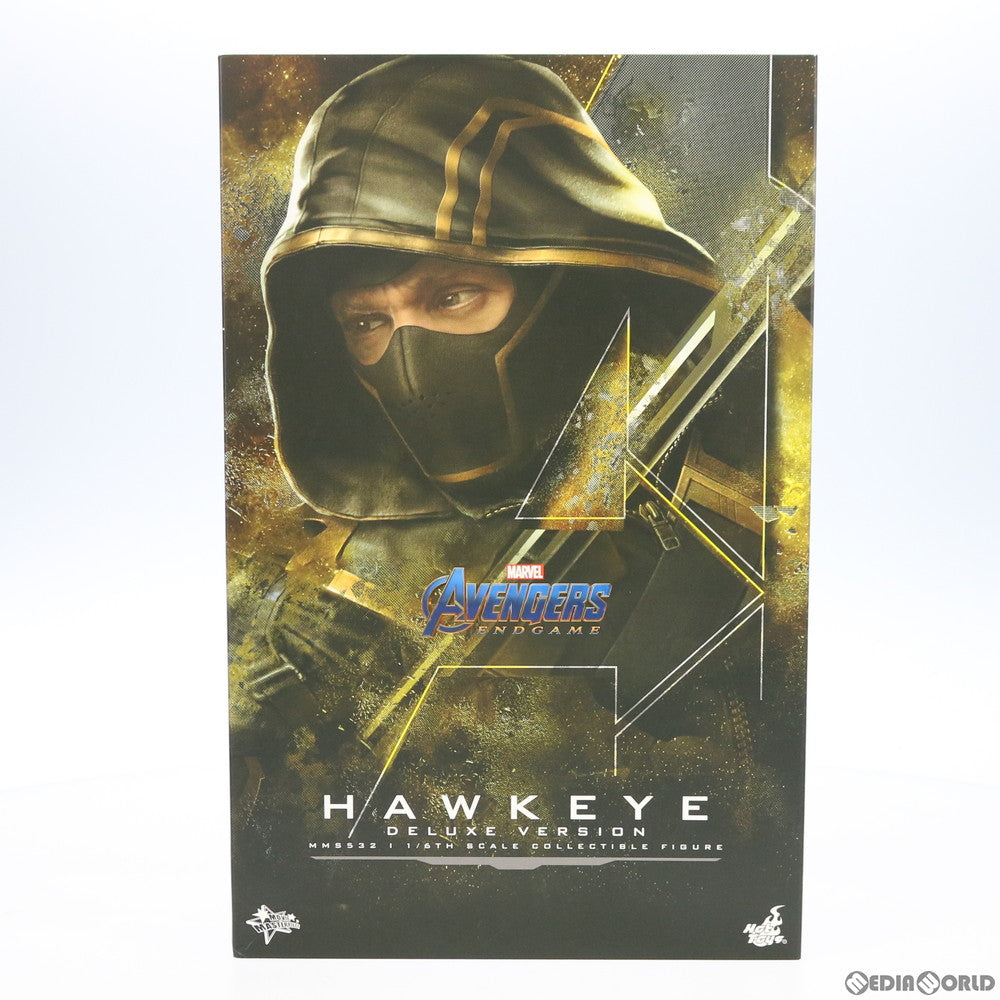 【中古即納】[FIG] トイサピエンス限定 ムービー・マスターピース ホークアイ(ボーナスアクセサリー付き) アベンジャーズ/エンドゲーム 1/6 完成品 可動フィギュア(MM#532) ホットトイズ(20200731)