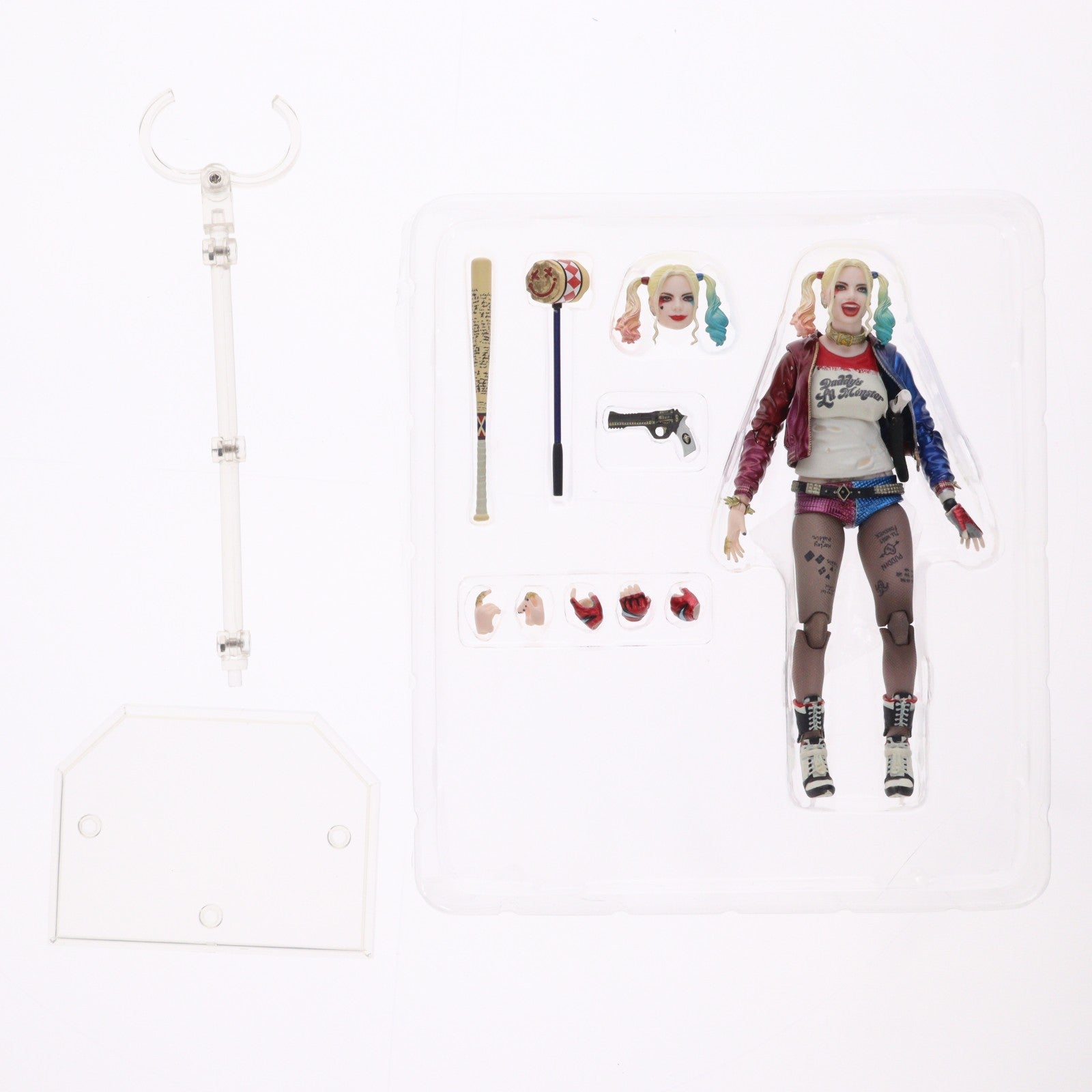 【中古即納】[FIG] マフェックス No.033 MAFEX HARLEY QUINN(ハーレイ・クイン) SUICIDE SQUAD(スーサイド・スクワッド) 完成品 可動フィギュア メディコム・トイ(20200419)