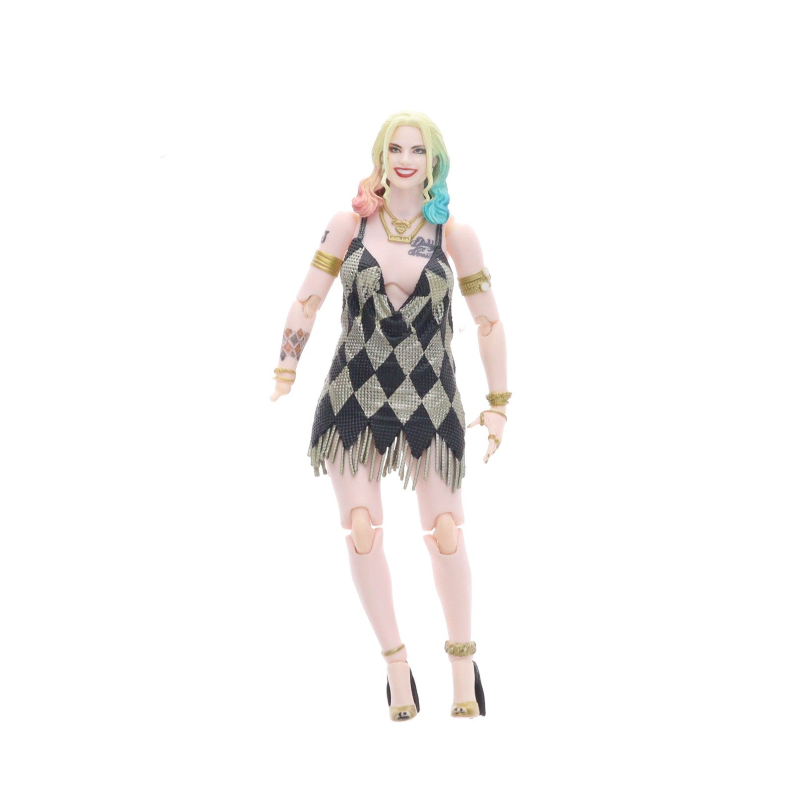 【中古即納】[FIG] マフェックス No.042 MAFEX HARLEY QUINN(DRESS Ver.)(ハーレイ・クイン ドレスバージョン) SUICIDE SQUAD(スーサイド・スクワッド) 完成品 可動フィギュア メディコム・トイ(20170730)