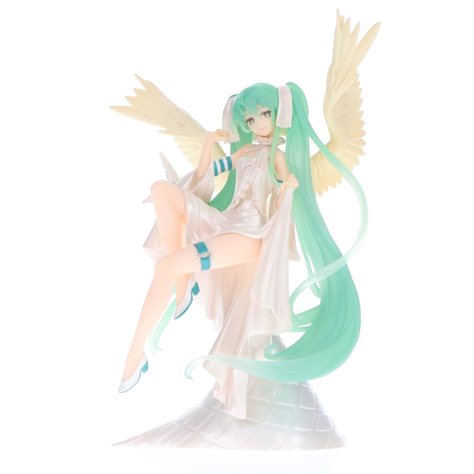 【中古即納】[FIG] TENITOL 初音ミク Light キャラクター・ボーカル・シリーズ01 初音ミク 完成品 フィギュア(AMU-TNL0001) フリュー(20230204)