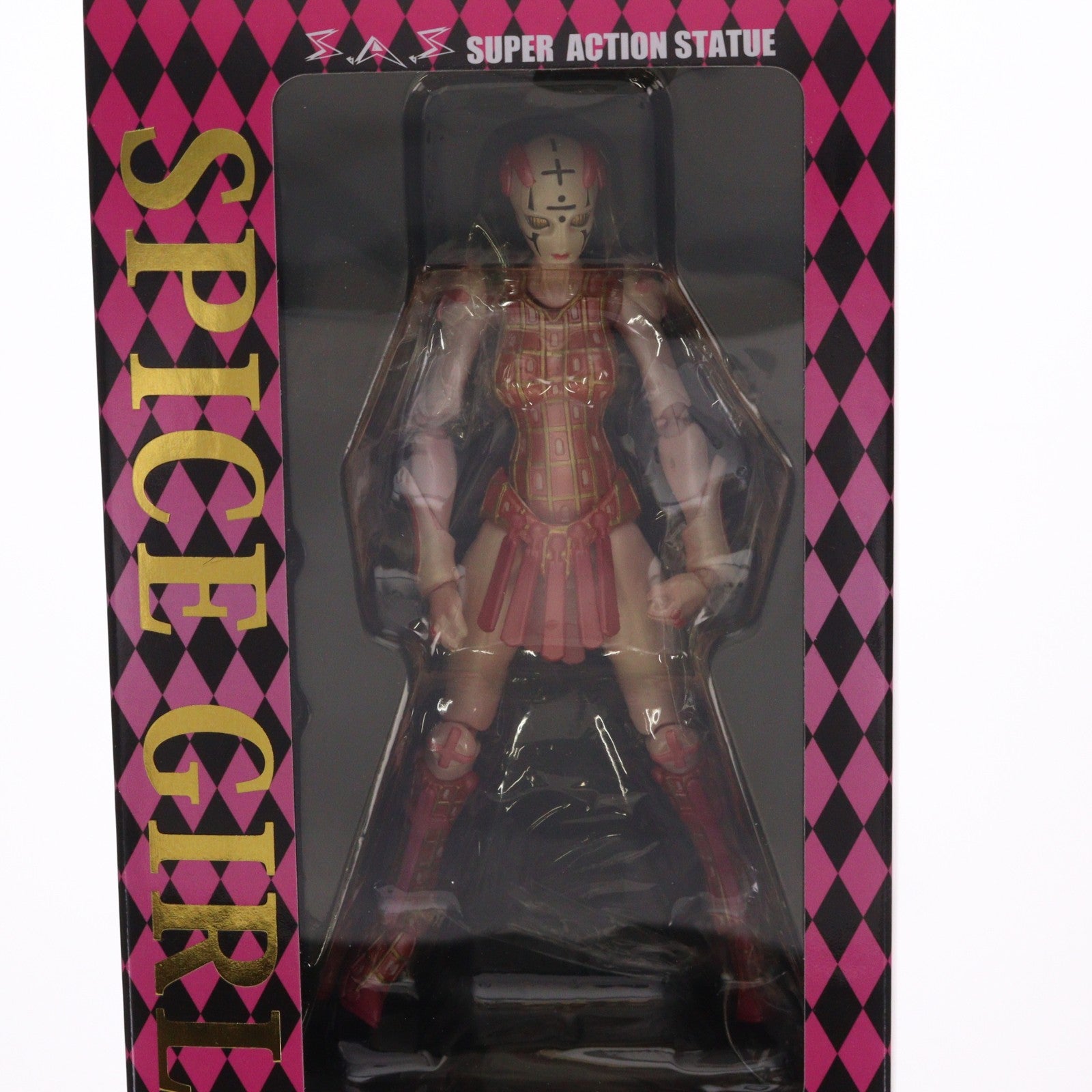 【中古即納】[FIG] 超像可動 52.スパイス・ガール(荒木飛呂彦指定カラー) ジョジョの奇妙な冒険 第五部 黄金の風 完成品 可動フィギュア メディコス・エンタテインメント(20130428)