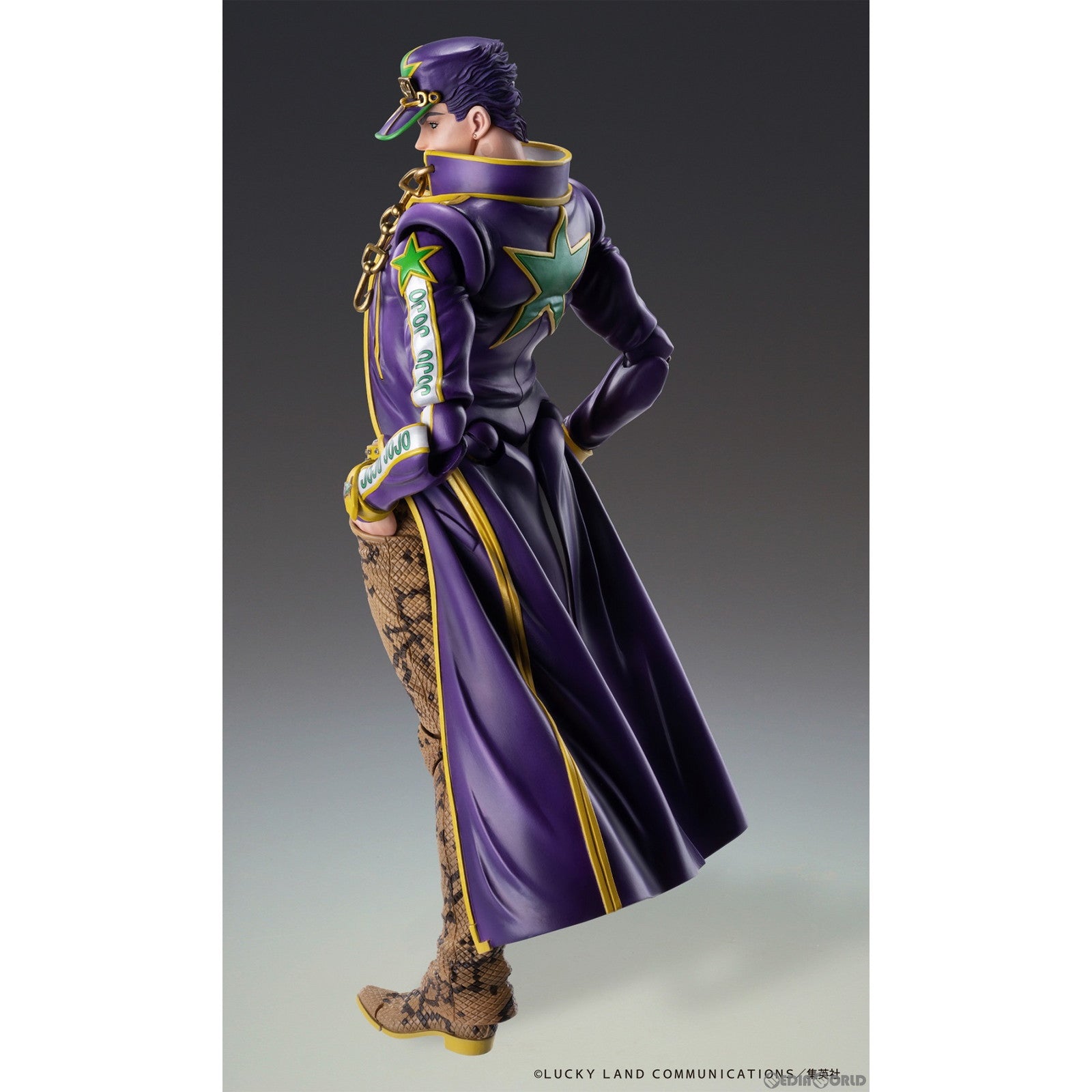 【中古即納】[FIG] 超像可動 空条承太郎(くうじょうじょうたろう) ジョジョの奇妙な冒険 第6部 ストーンオーシャン 完成品 可動フィギュア メディコス・エンタテインメント(20231014)