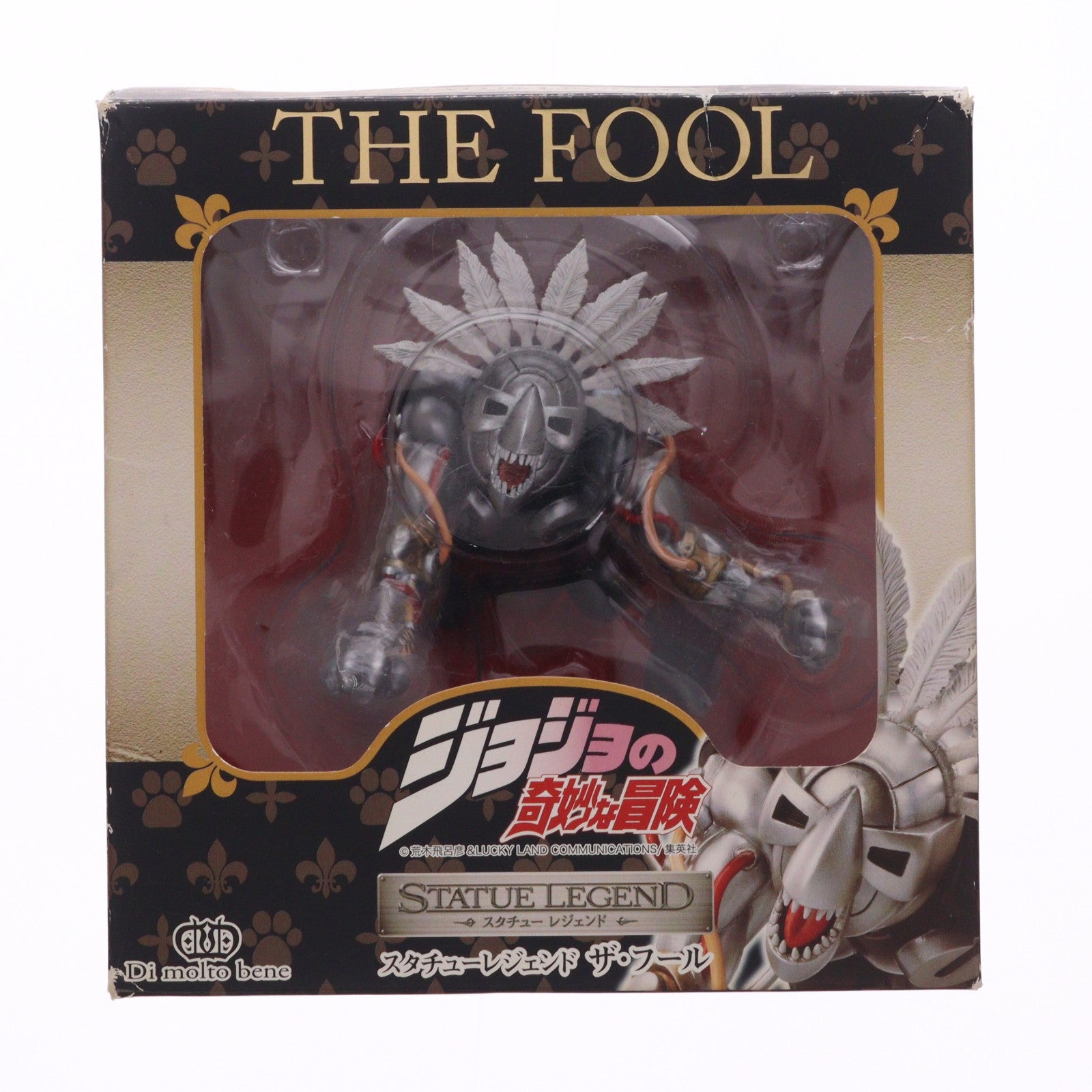 【中古即納】[FIG] スタチューレジェンド 第1弾 ザ・フール ジョジョの奇妙な冒険 第三部 スターダストクルセイダース 完成品 フィギュア ディ・モールト ベネ(20110416)