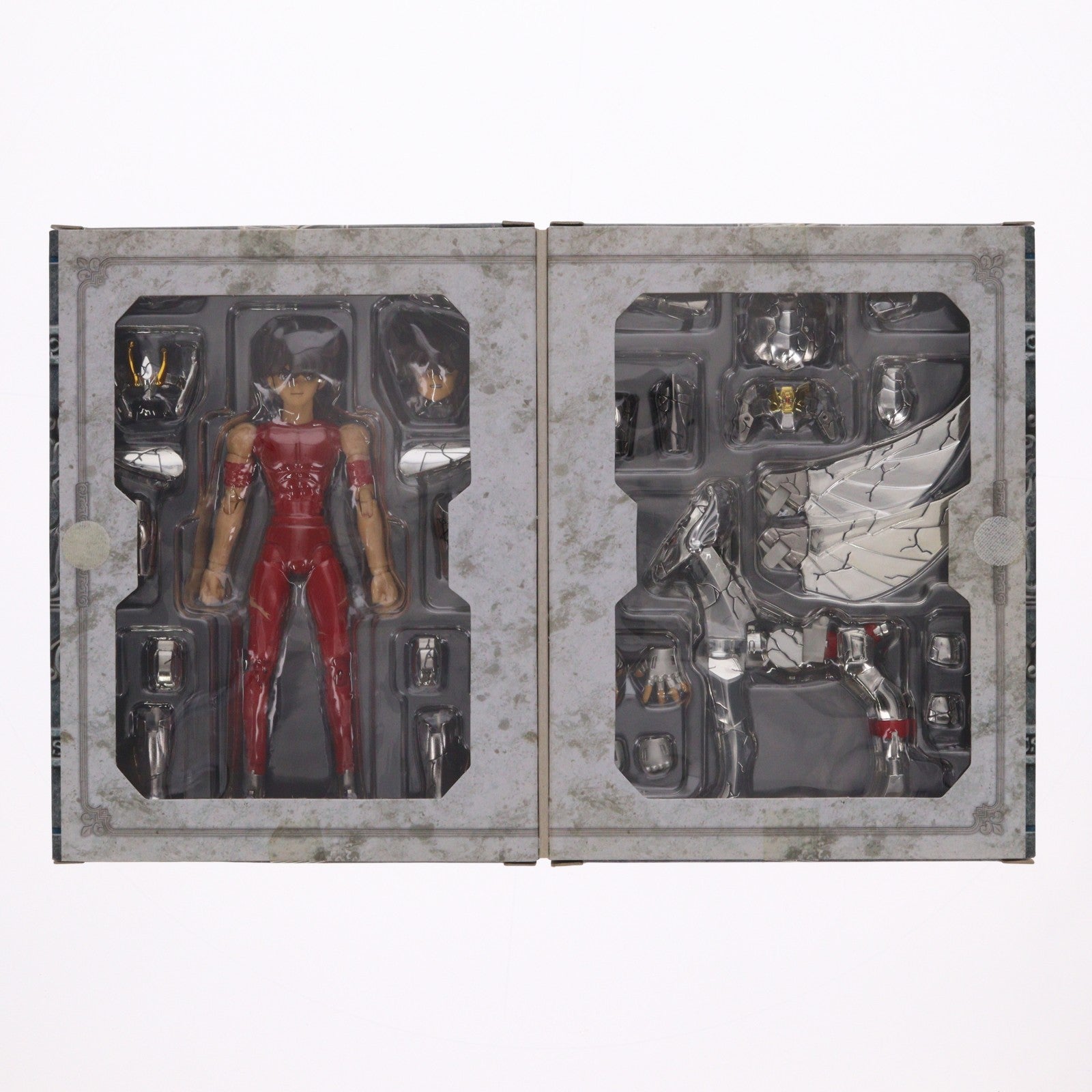 【中古即納】[FIG] 聖闘士聖衣大全誌上限定 聖闘士聖衣神話 ペガサス星矢(新生青銅聖衣) Broken Version 聖闘士星矢 冥王ハーデス十二宮編 完成品 可動フィギュア バンダイ(20090228)