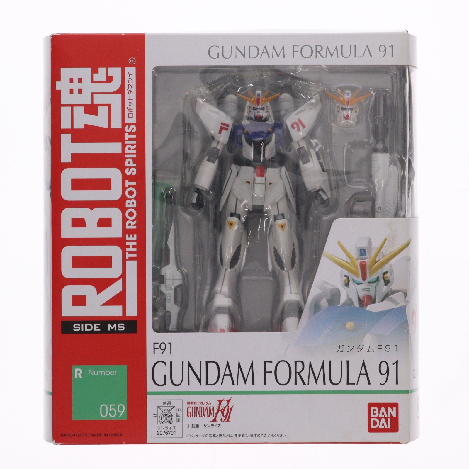 【中古即納】[FIG] ROBOT魂(SIDE MS) ガンダムF91 機動戦士ガンダムF91 完成品 可動フィギュア バンダイ(20130209)