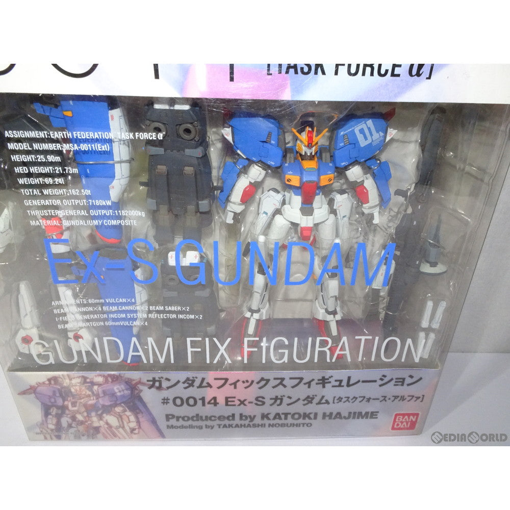 【中古即納】[FIG] GUNDAM FIX FIGURATION #0014 EX-Sガンダム[タスクフォースアルファ] ガンダム・センチネル 完成品 可動フィギュア バンダイ(20030530)