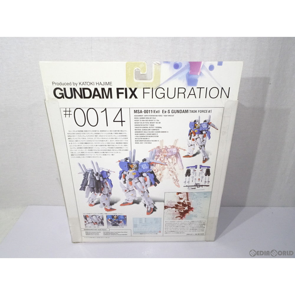 【中古即納】[FIG] GUNDAM FIX FIGURATION #0014 EX-Sガンダム[タスクフォースアルファ] ガンダム・センチネル 完成品 可動フィギュア バンダイ(20030530)