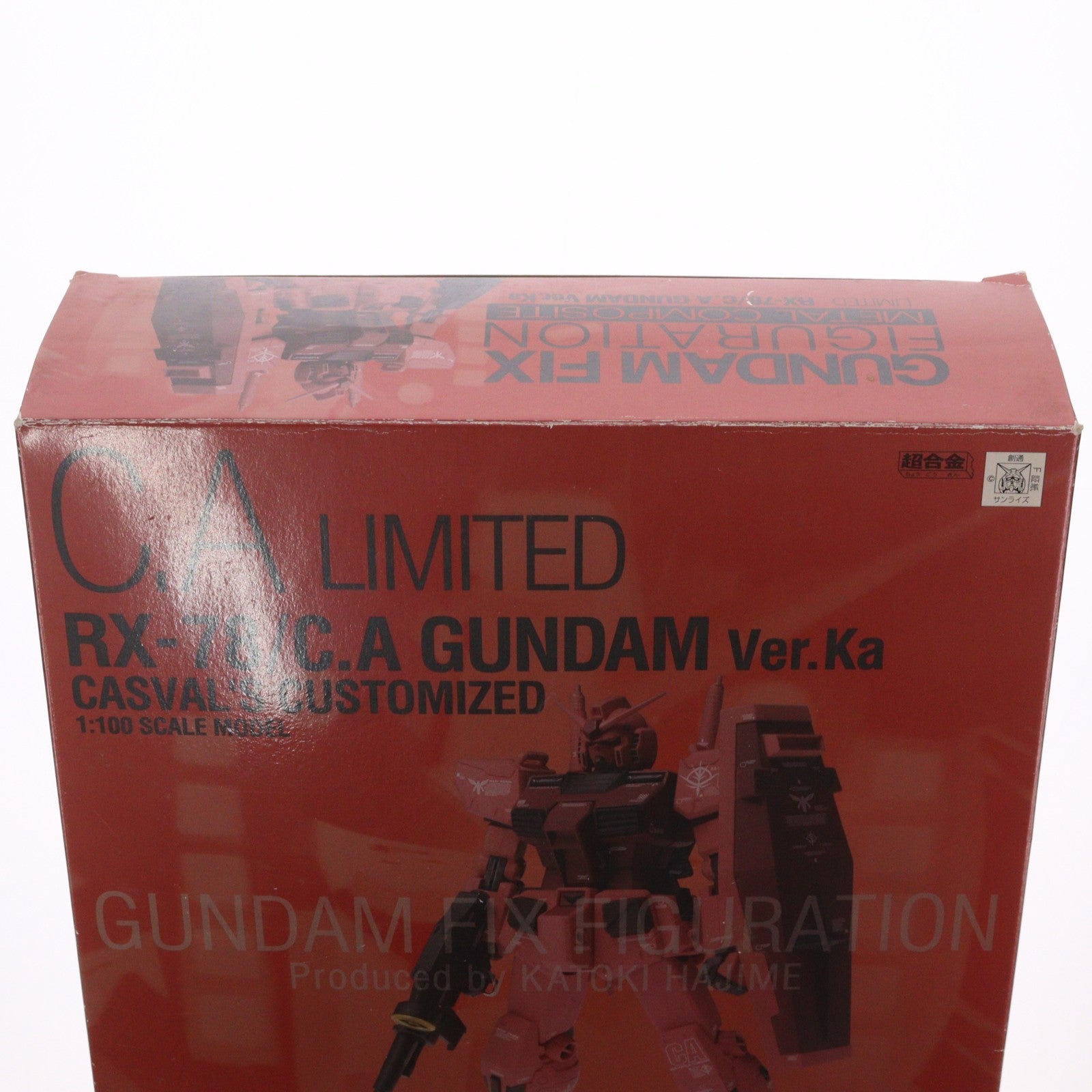 【中古即納】[FIG] GUNDAM FIX FIGURATION METAL COMPOSITE LIMITED RX-78 C.Aガンダム Ver.Ka キャスバル専用ガンダム 機動戦士ガンダム ギレンの野望 アクシズの脅威 完成品 フィギュア バンダイ(20080131)