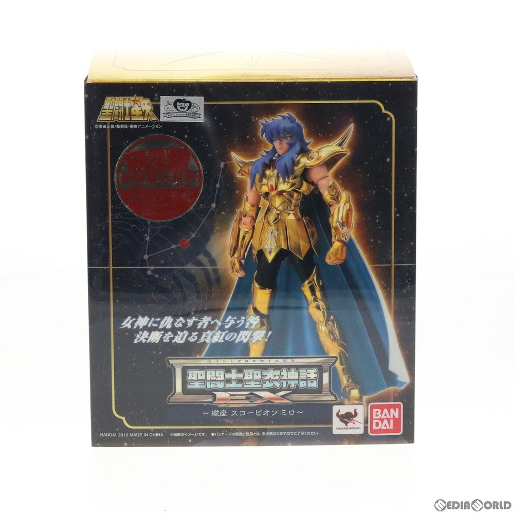 【中古即納】[FIG] 初回特典付属 聖闘士聖衣神話EX スコーピオンミロ 聖闘士星矢 完成品 可動フィギュア バンダイ(20120421)