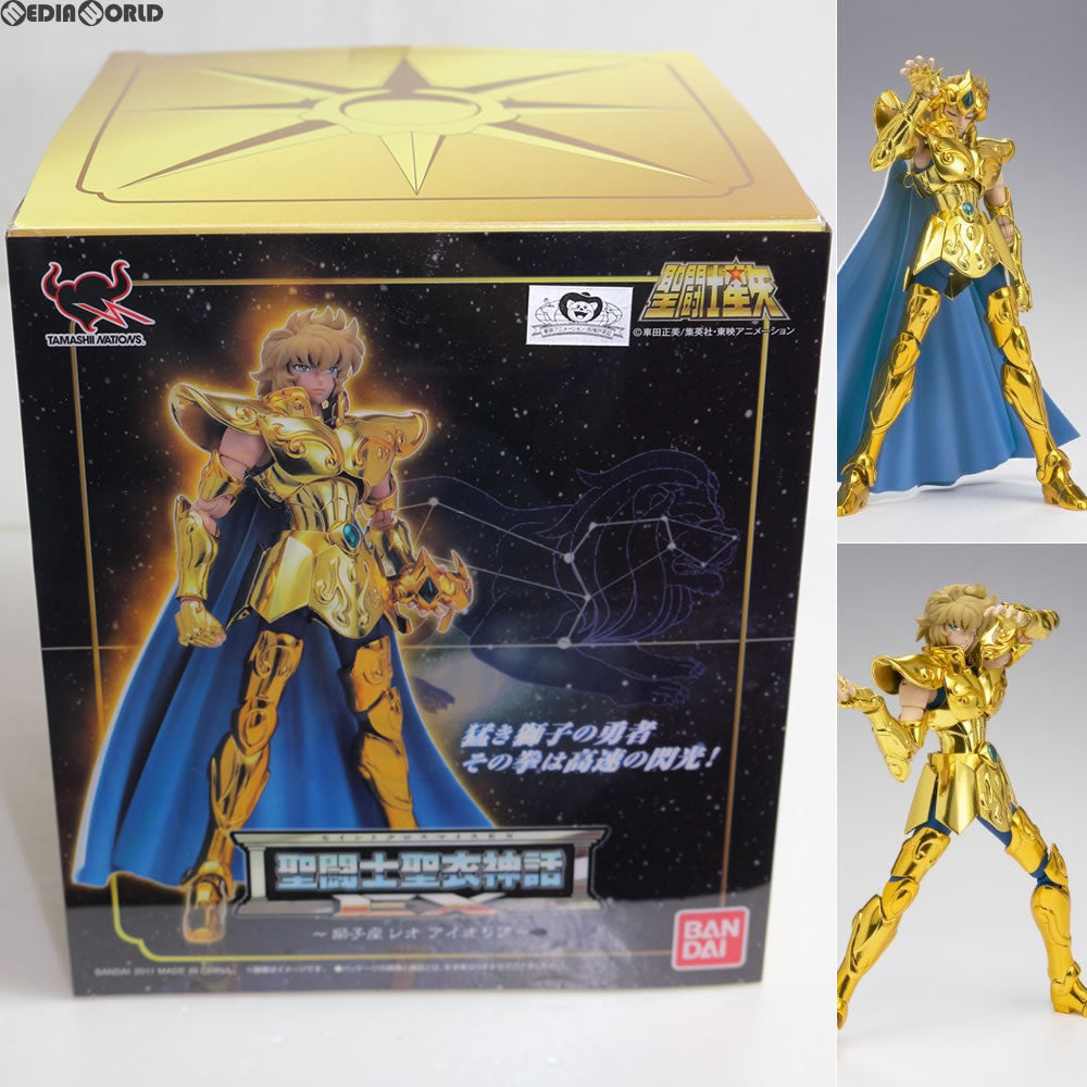 【中古即納】[FIG] 聖闘士聖衣神話EX レオアイオリア 聖闘士星矢 完成品 可動フィギュア バンダイ(20111015)