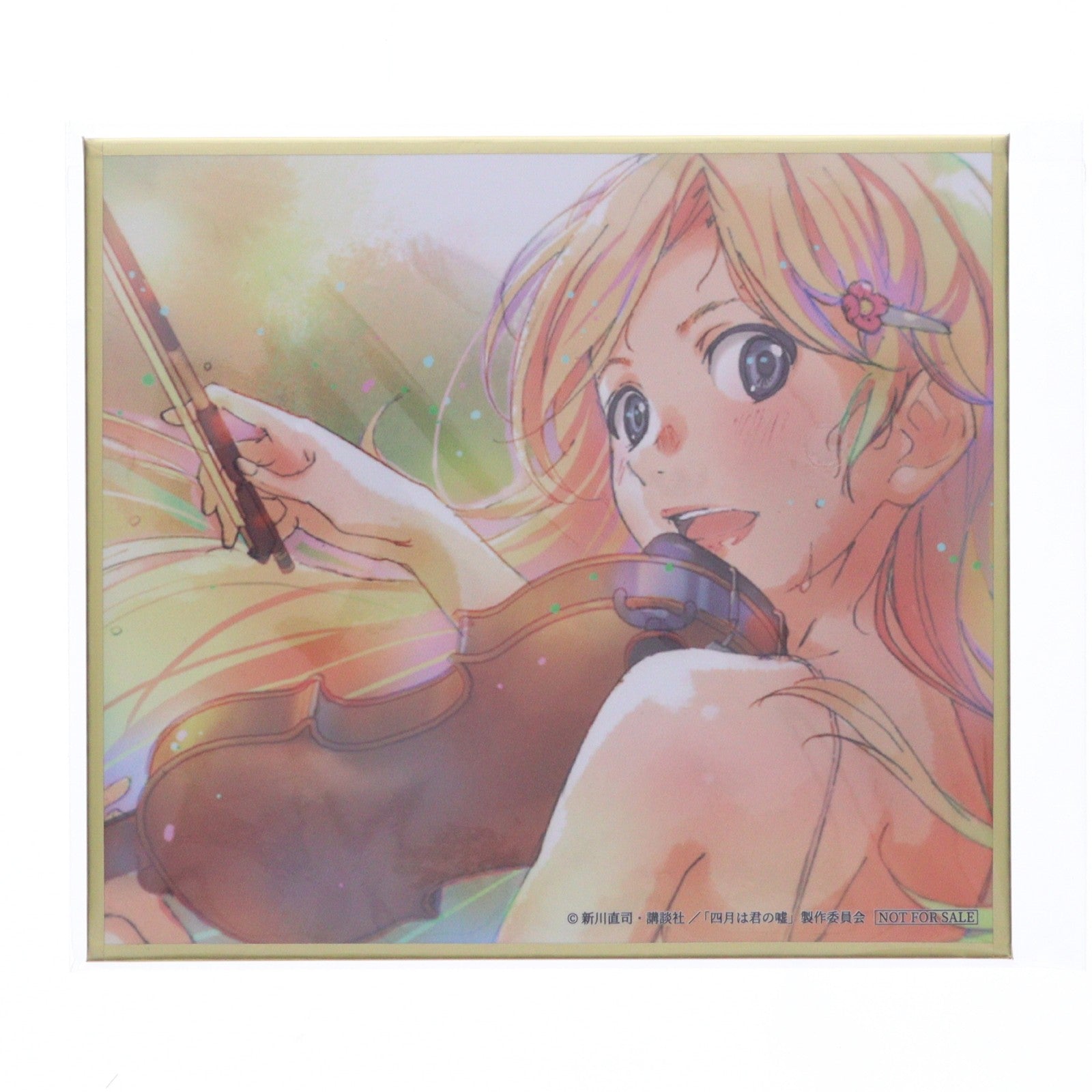 【中古即納】[FIG] ミニ色紙付属 宮園かをり(みやぞのかをり) -Again- 四月は君の嘘 1/7 完成品 フィギュア(MD23-1480001) アニプレックス(20260213)