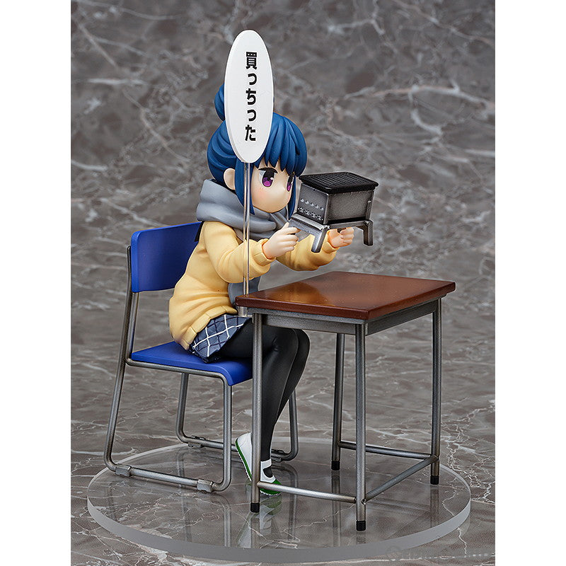 【中古即納】[FIG] 志摩リン(しまりん) 買っちったVer. ゆるキャン△ 1/7 完成品 フィギュア クロックワークス/グッドスマイルカンパニー(20241031)