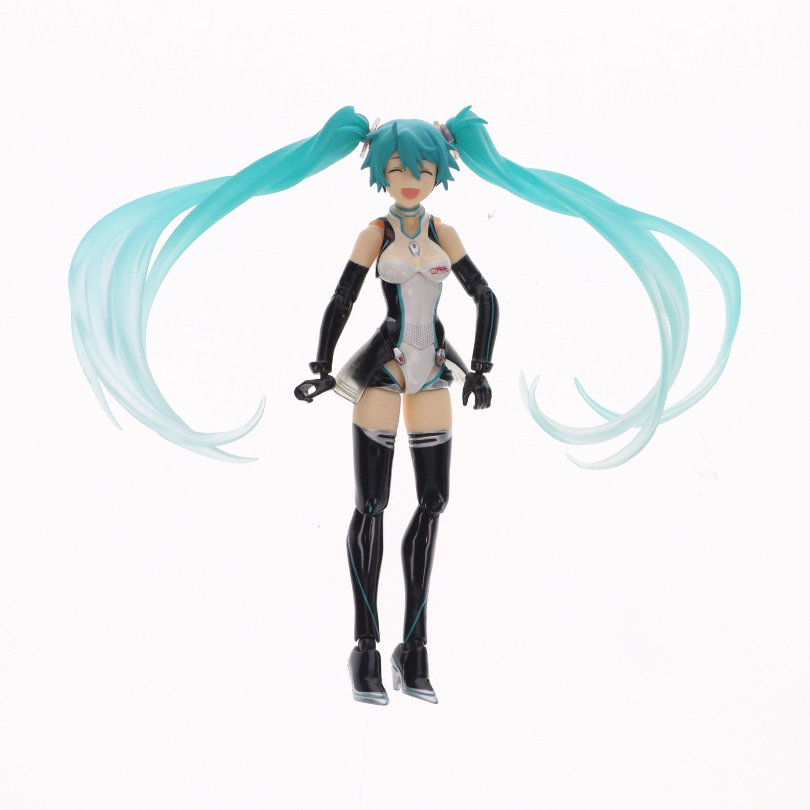 【中古即納】[FIG] ボーナスパーツ付属 figma(フィグマ) SP-036 レーシングミク 2011初優勝記念 ver. 初音ミクGTプロジェクト 完成品 可動フィギュア GSR&Studie with TeamUKYO個人スポンサー特典 グッドスマイルレーシング(20111231)